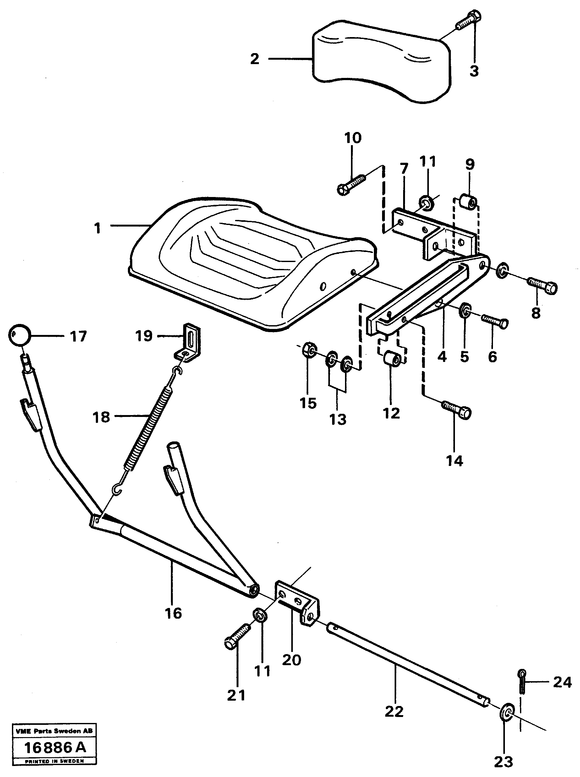 Diode Cable VOE4843593 VOLVO