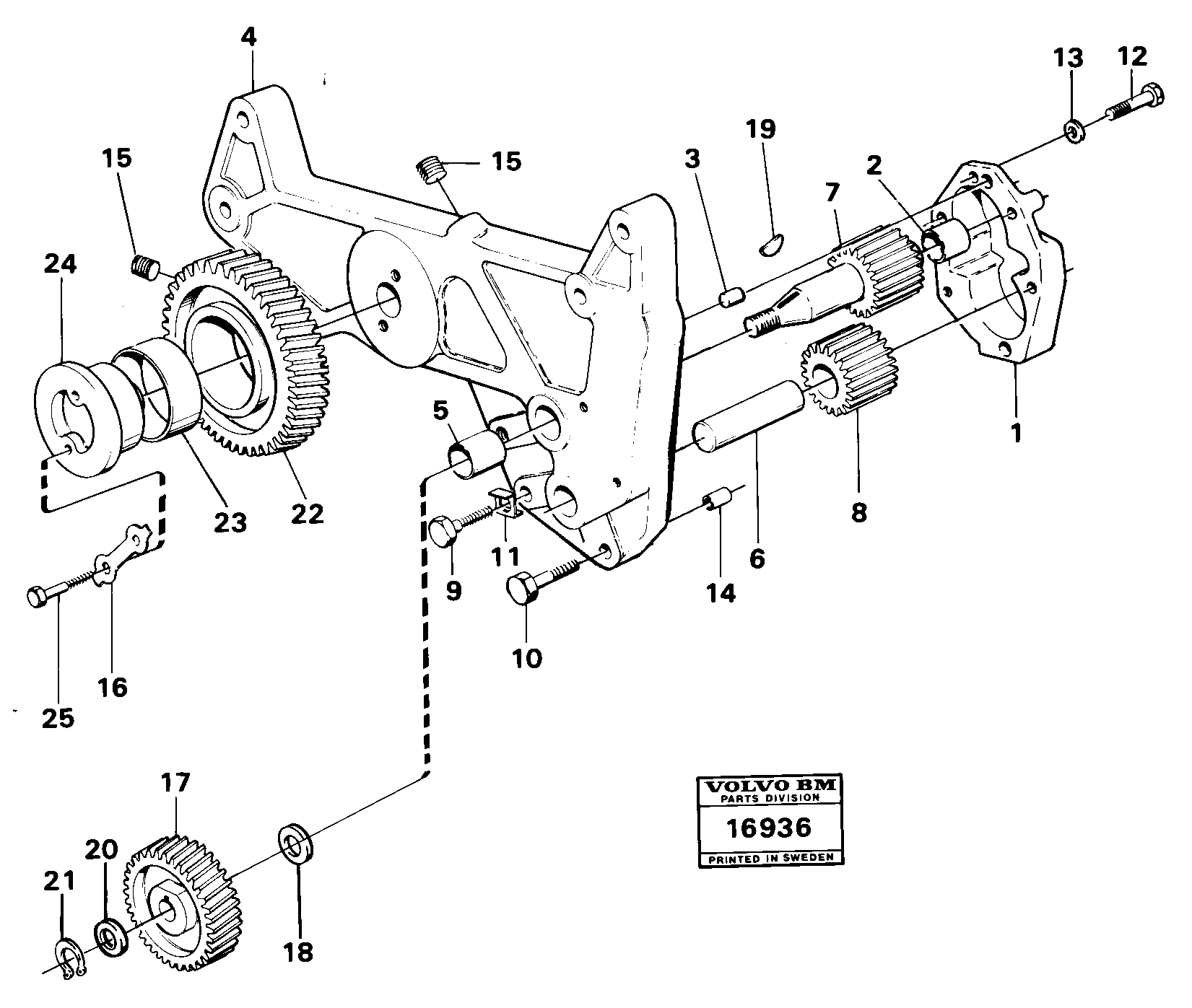 Base Cover VOE4804200 VOLVO