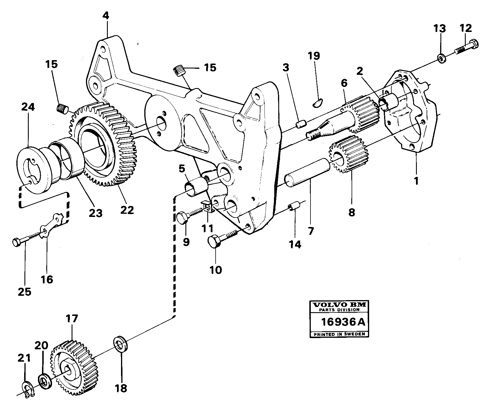Quick attachment VOE4804203 VOLVO
