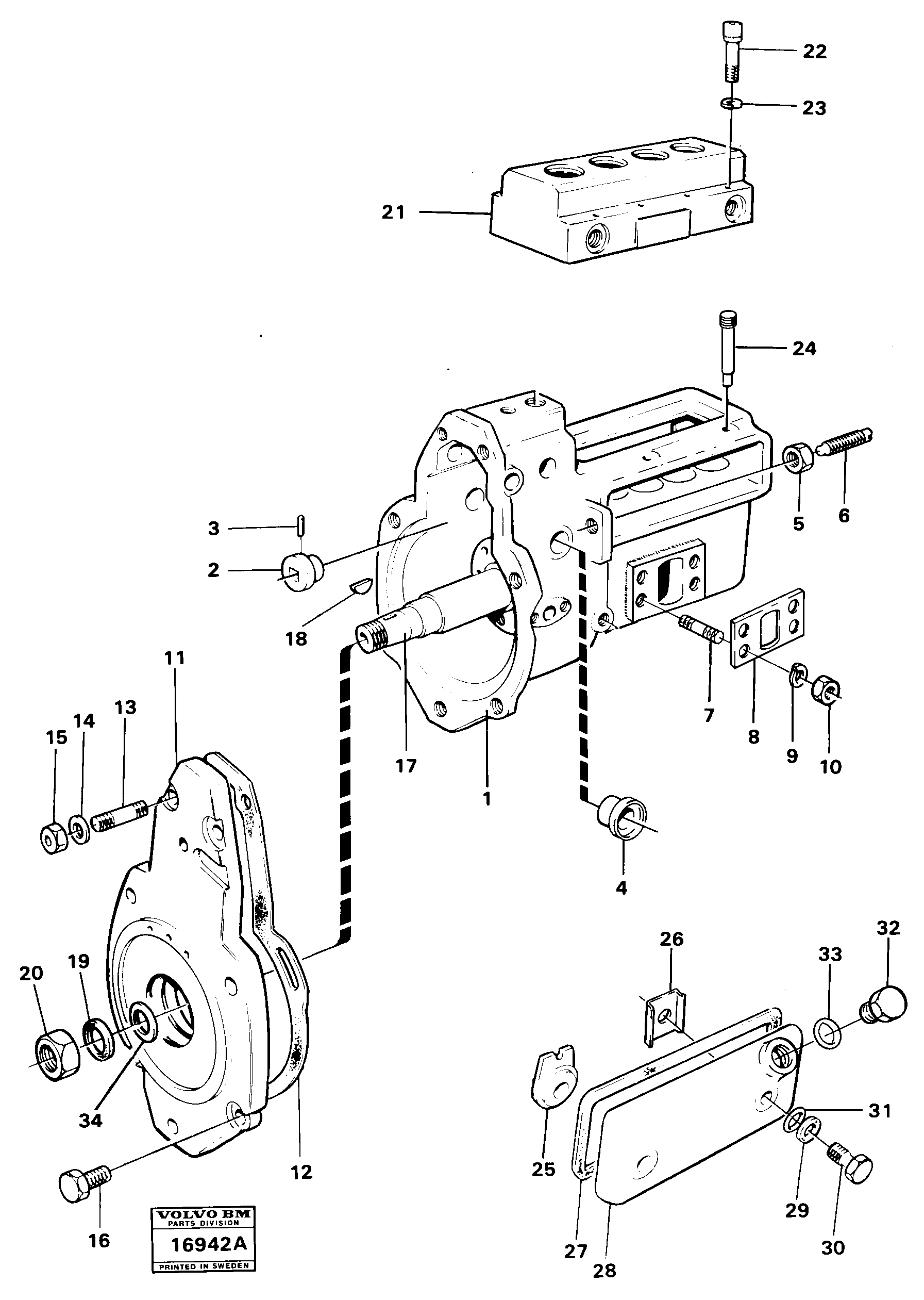 Stud VOE6212079 VOLVO