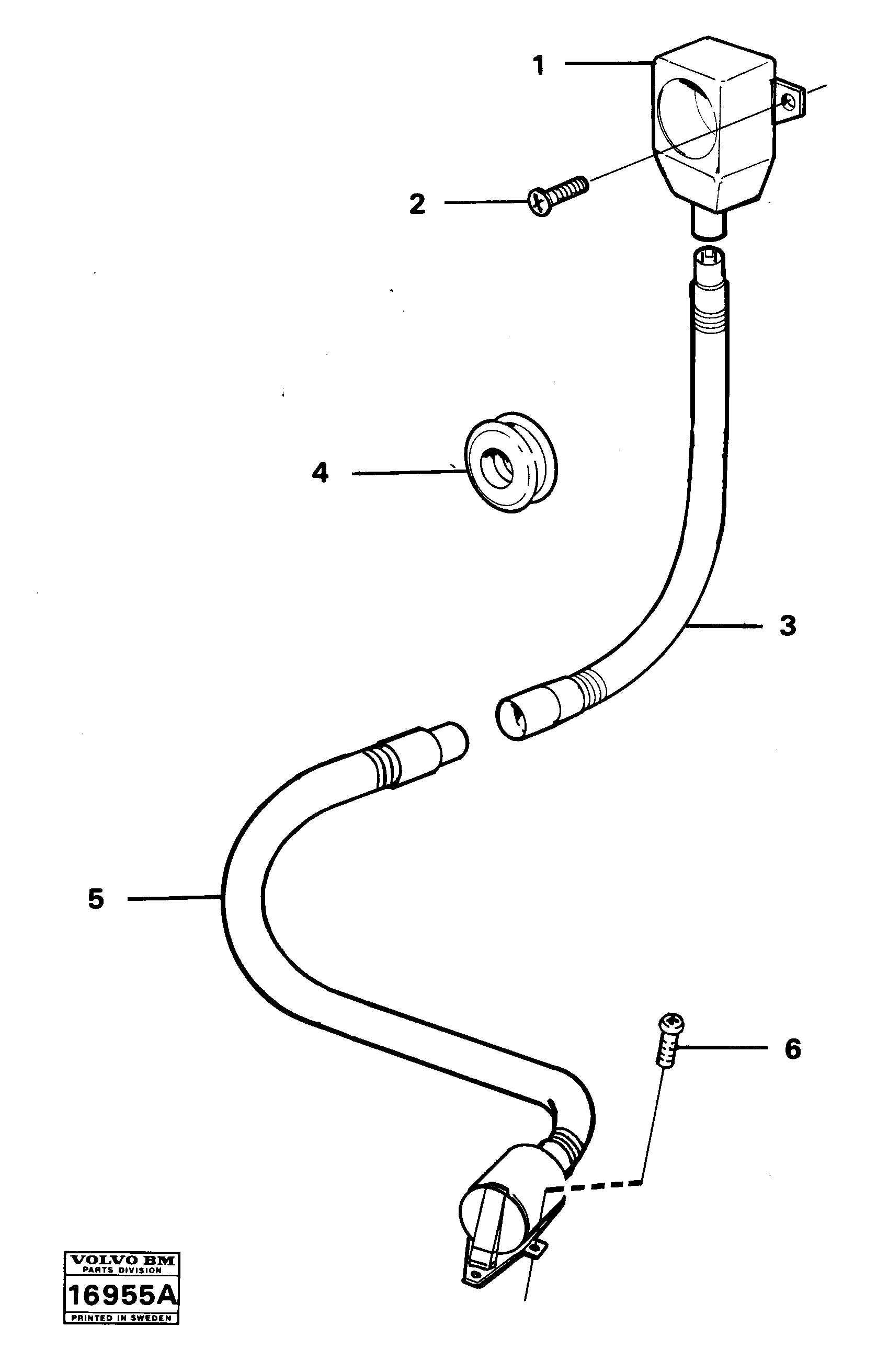 Radio Support VOE4804477 VOLVO