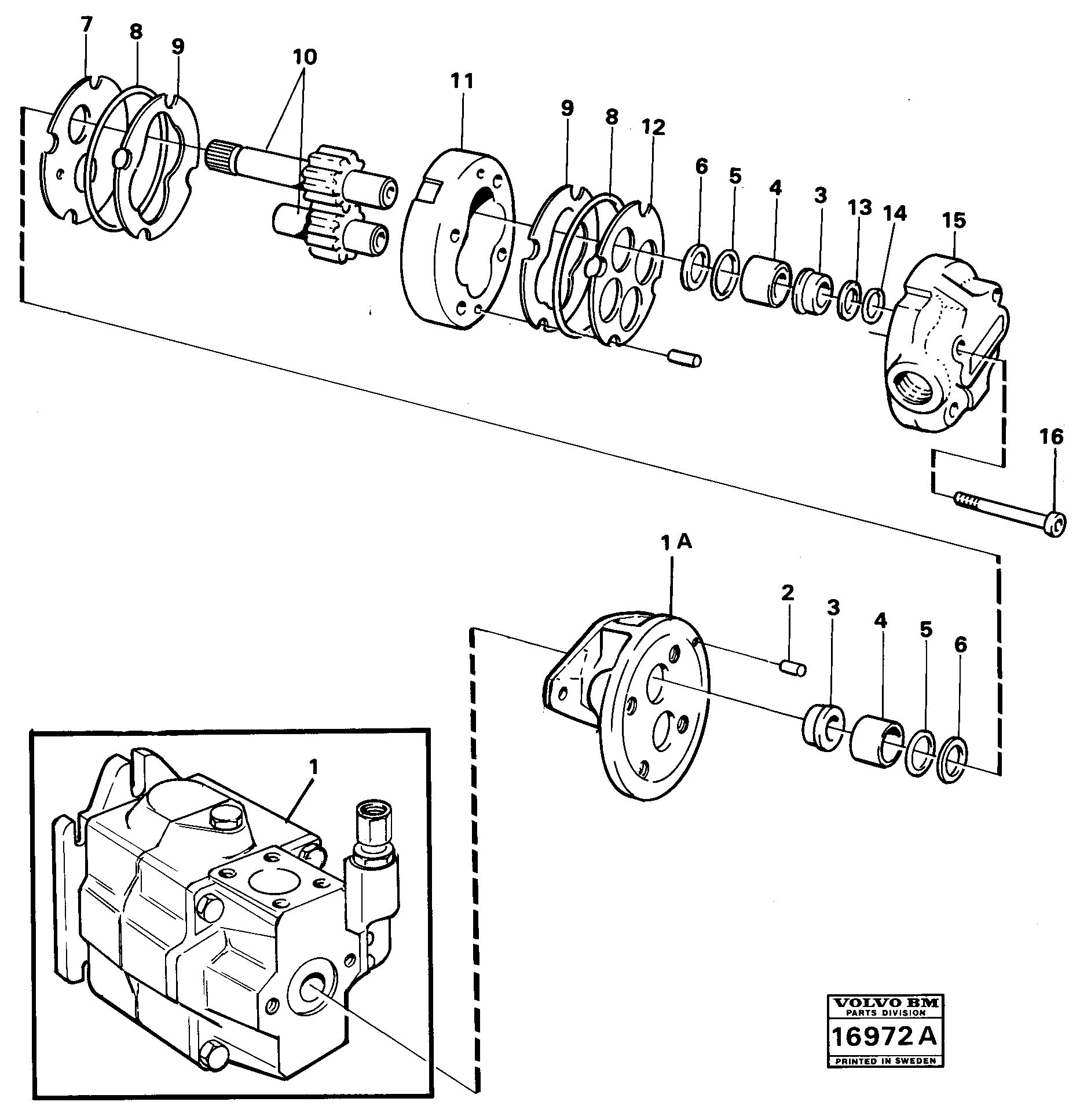 Charging Weight VOE6212043 VOLVO