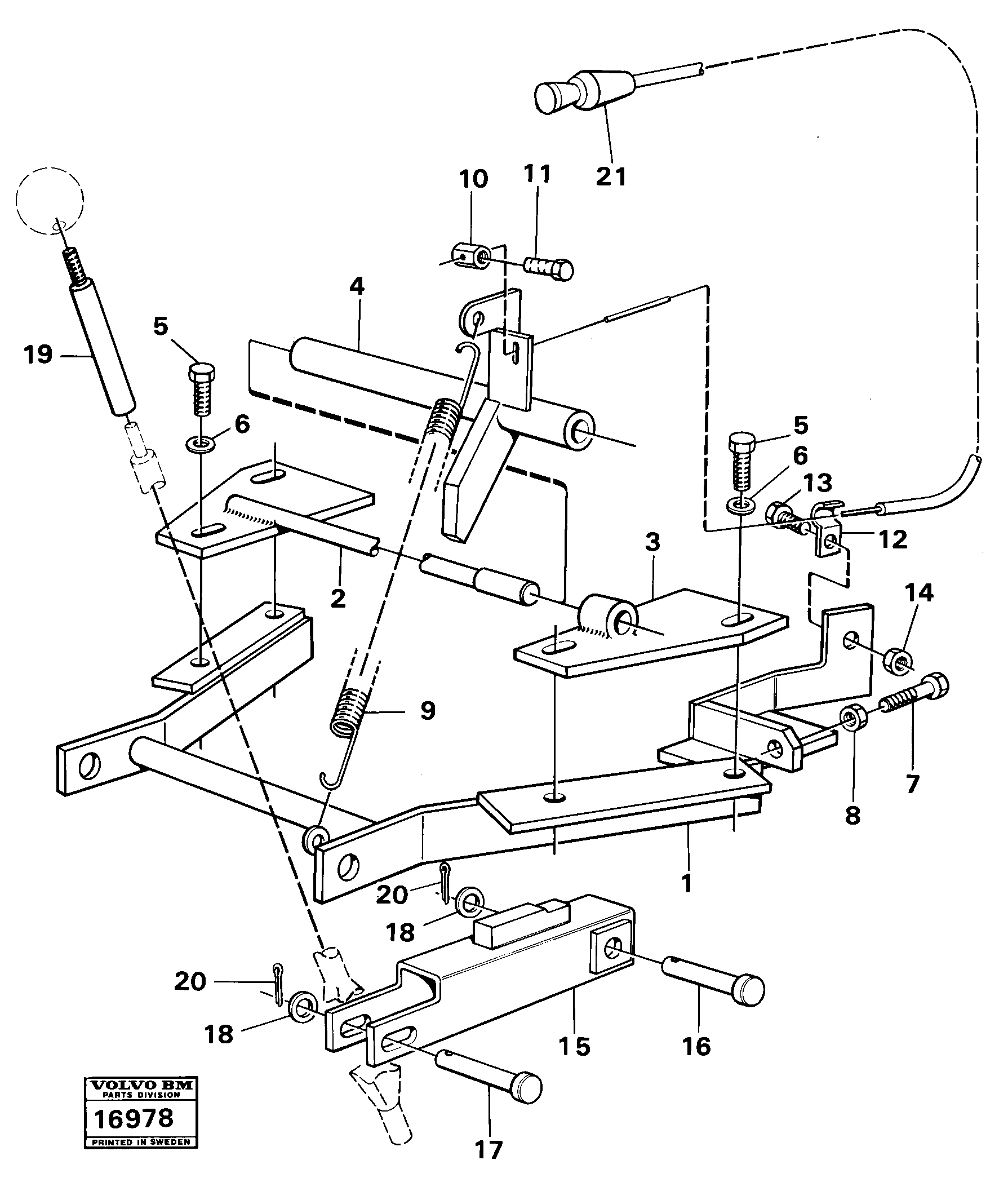 For upper engine part VOE13948878 VOLVO