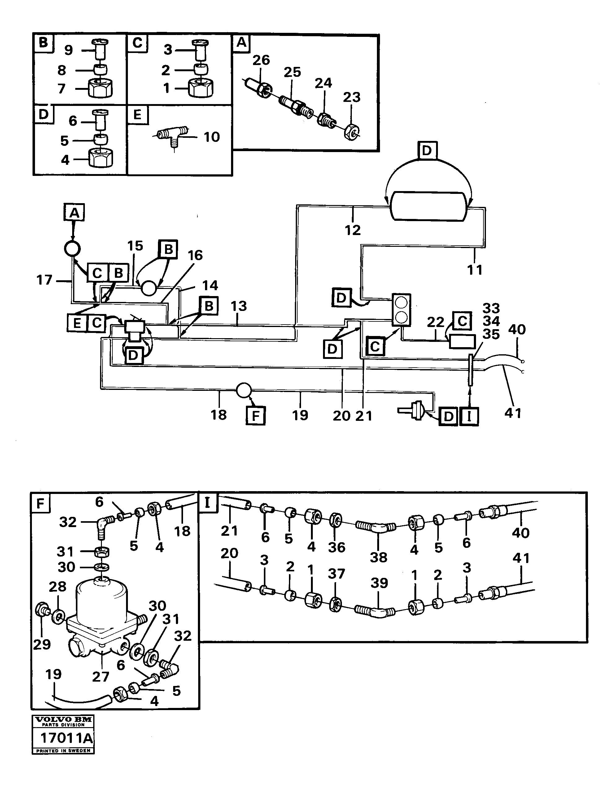 Valve Assembly, Stop VOE942285 VOLVO
