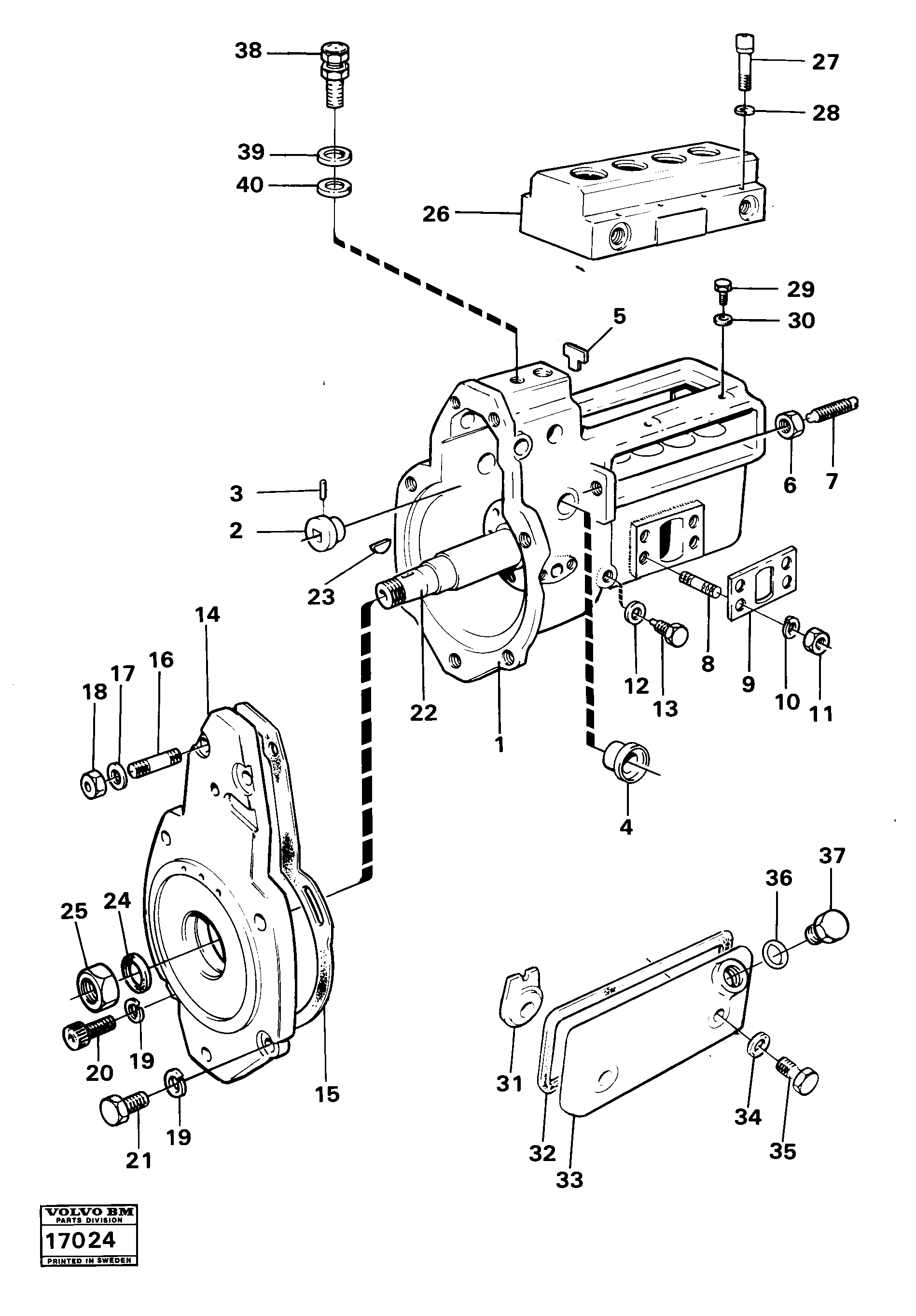 Plug VOE6211995 VOLVO