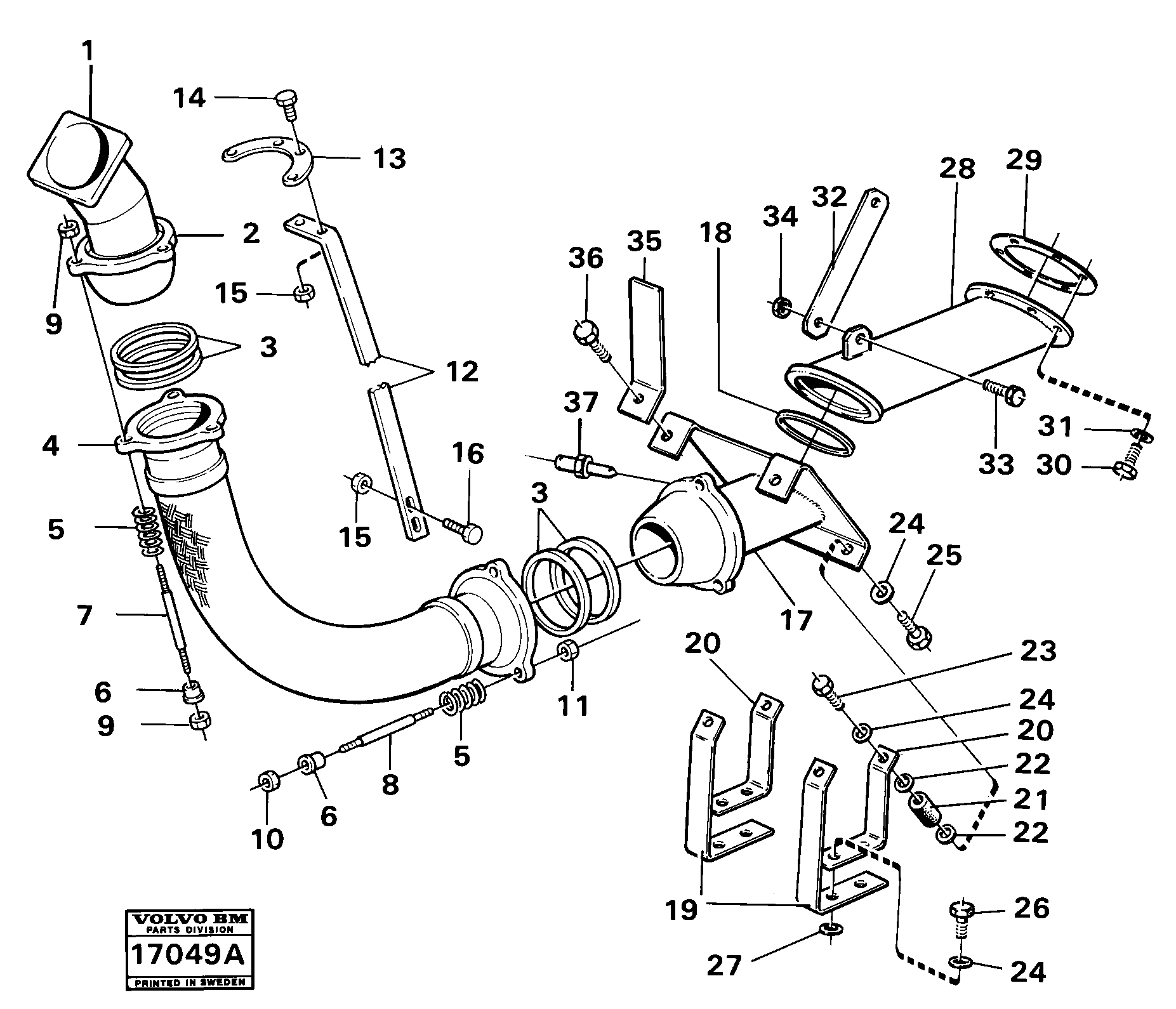Stud VOE6626789 VOLVO