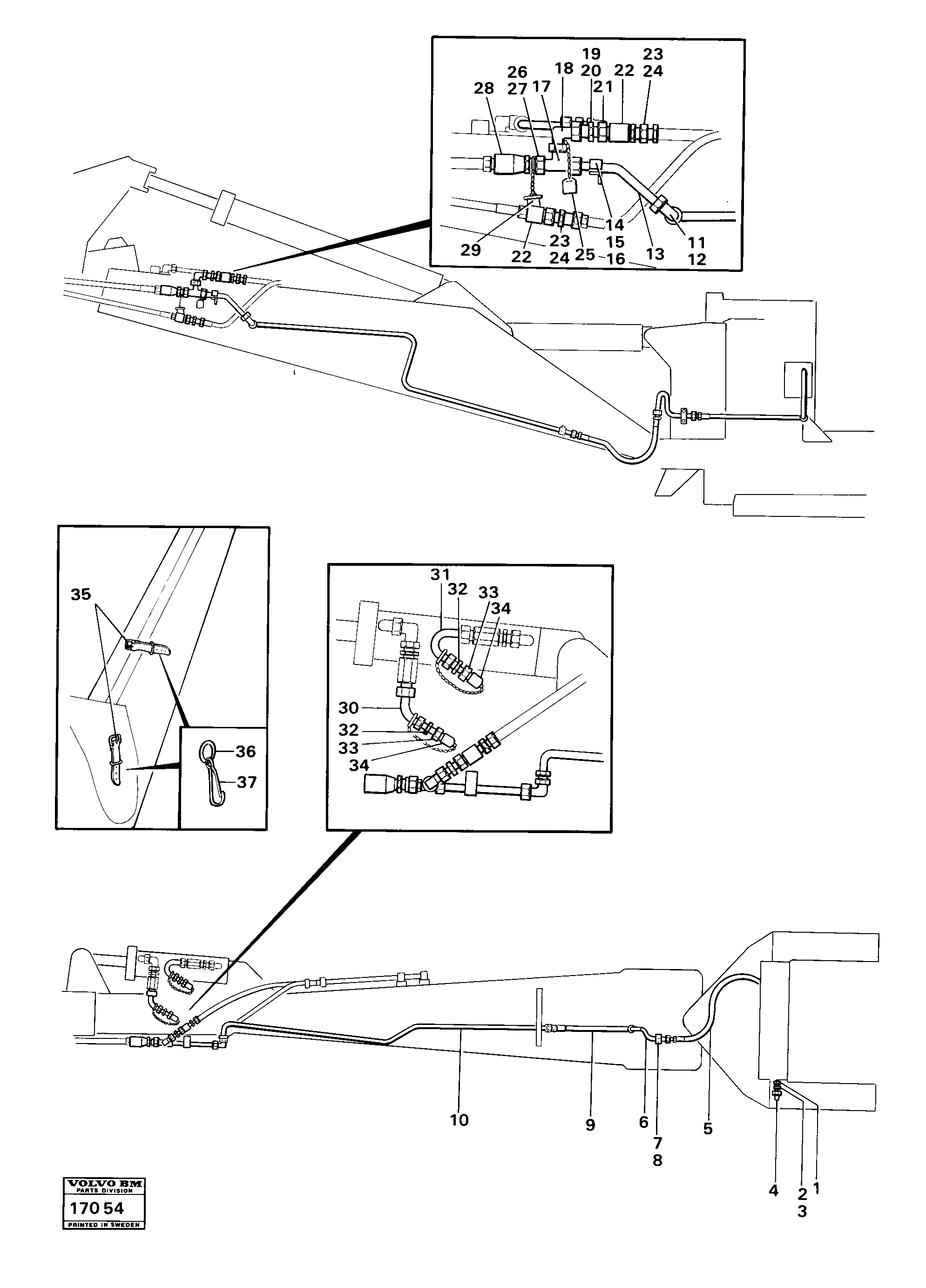 Reduction nipple VOE4895099 VOLVO