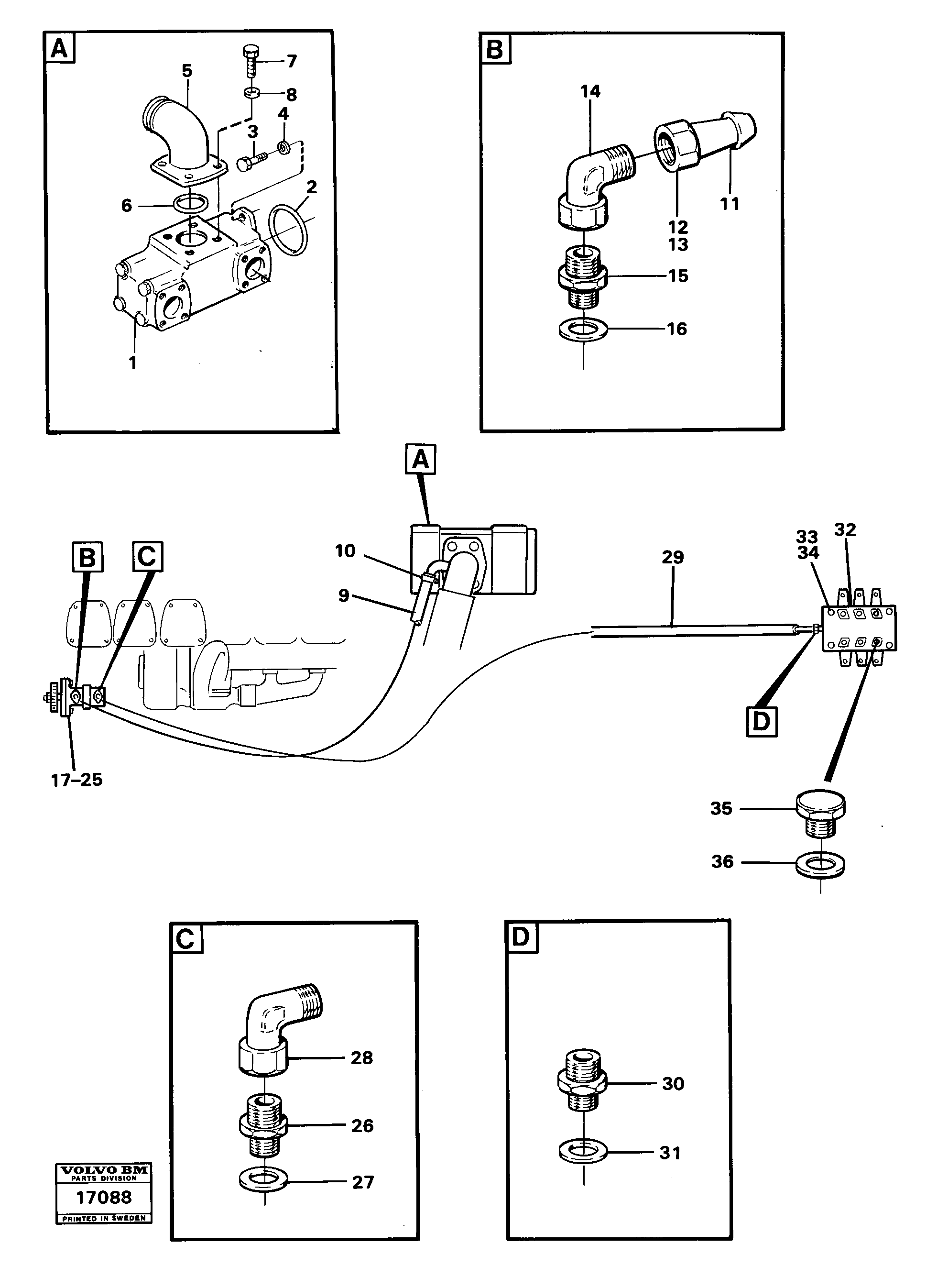 Diode Cable VOE823375 VOLVO
