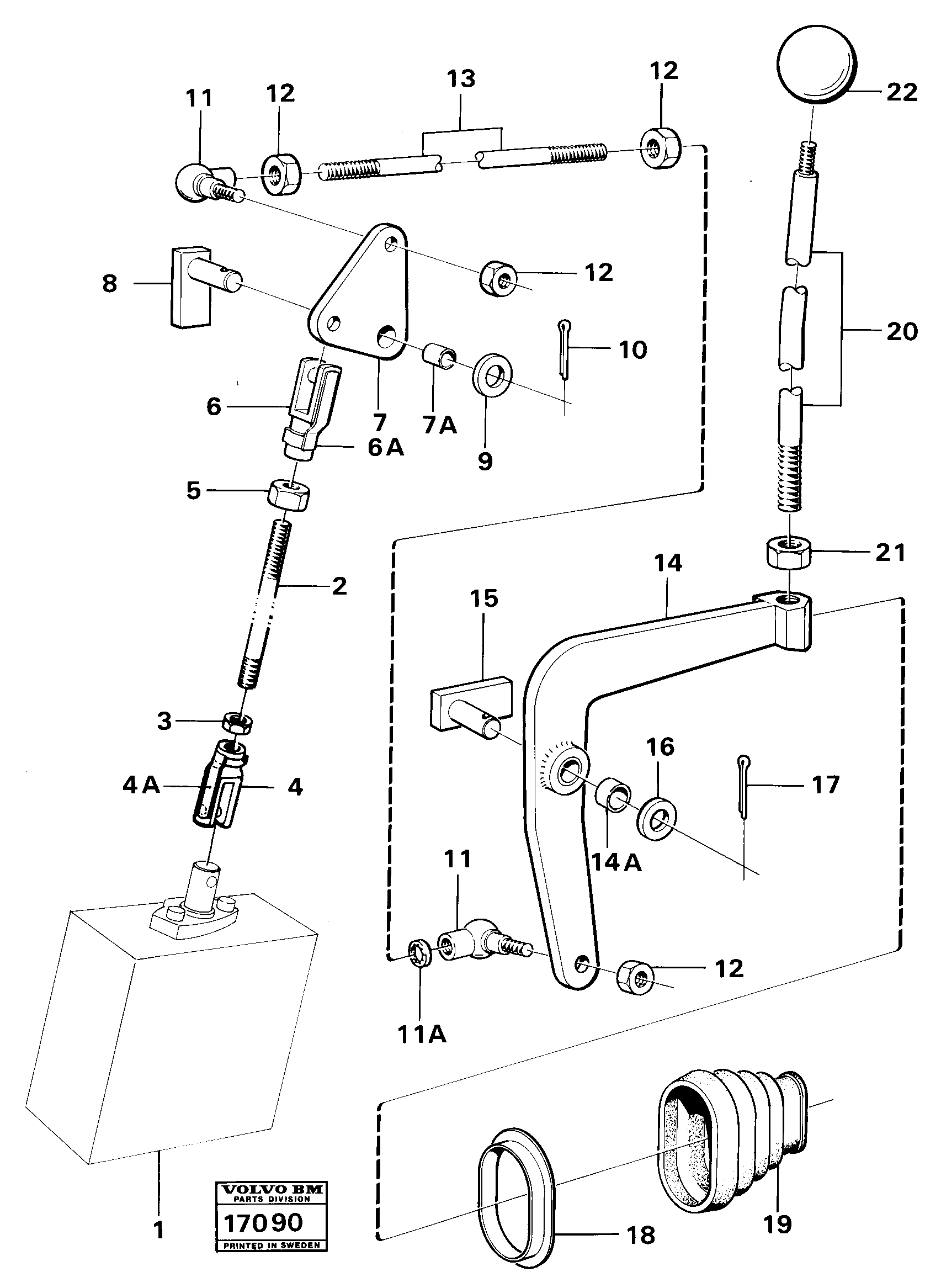 Water Reservoir VOE4724607 VOLVO