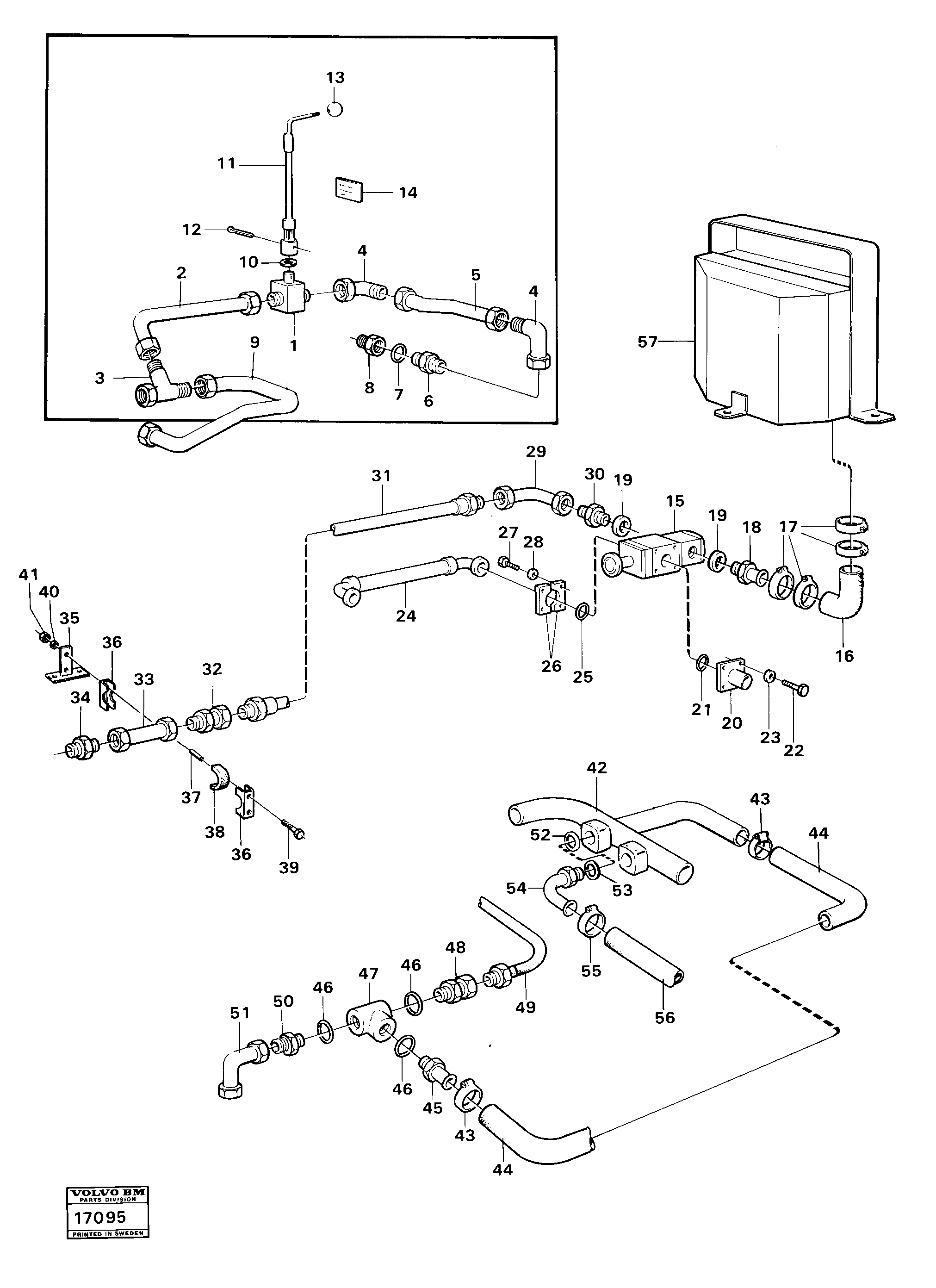 Cylinder Block VOE4895073 VOLVO