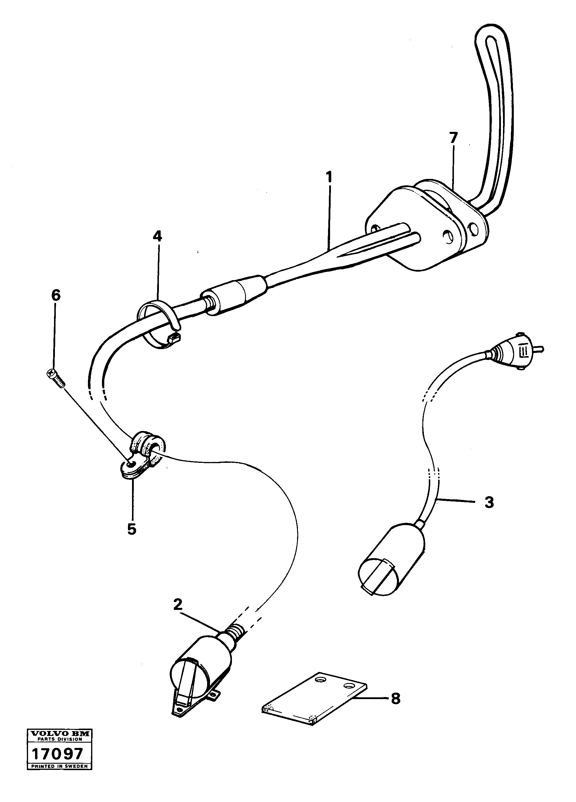 Sensor, position VOE4804427 VOLVO