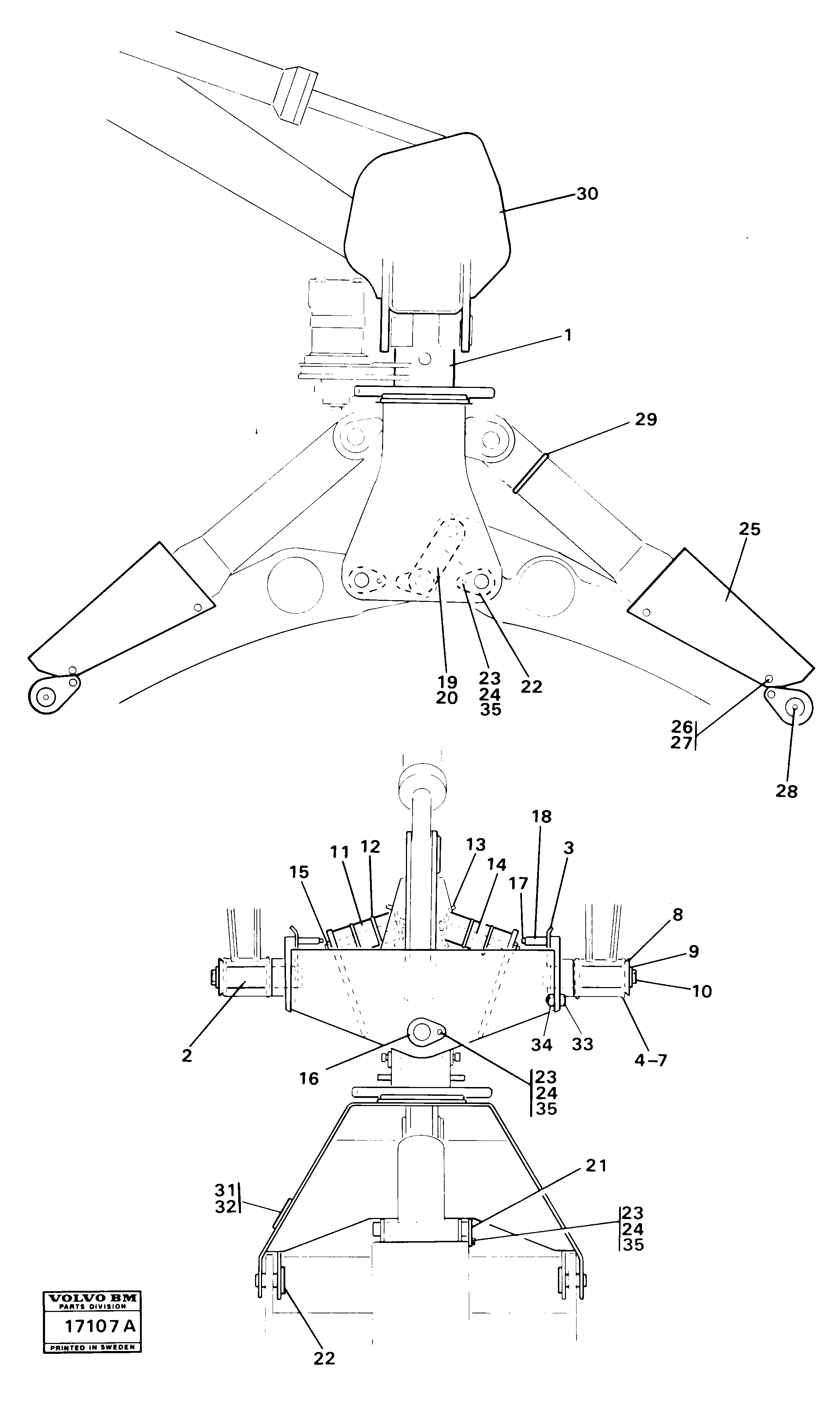 Valve Rod VOE4859228 VOLVO