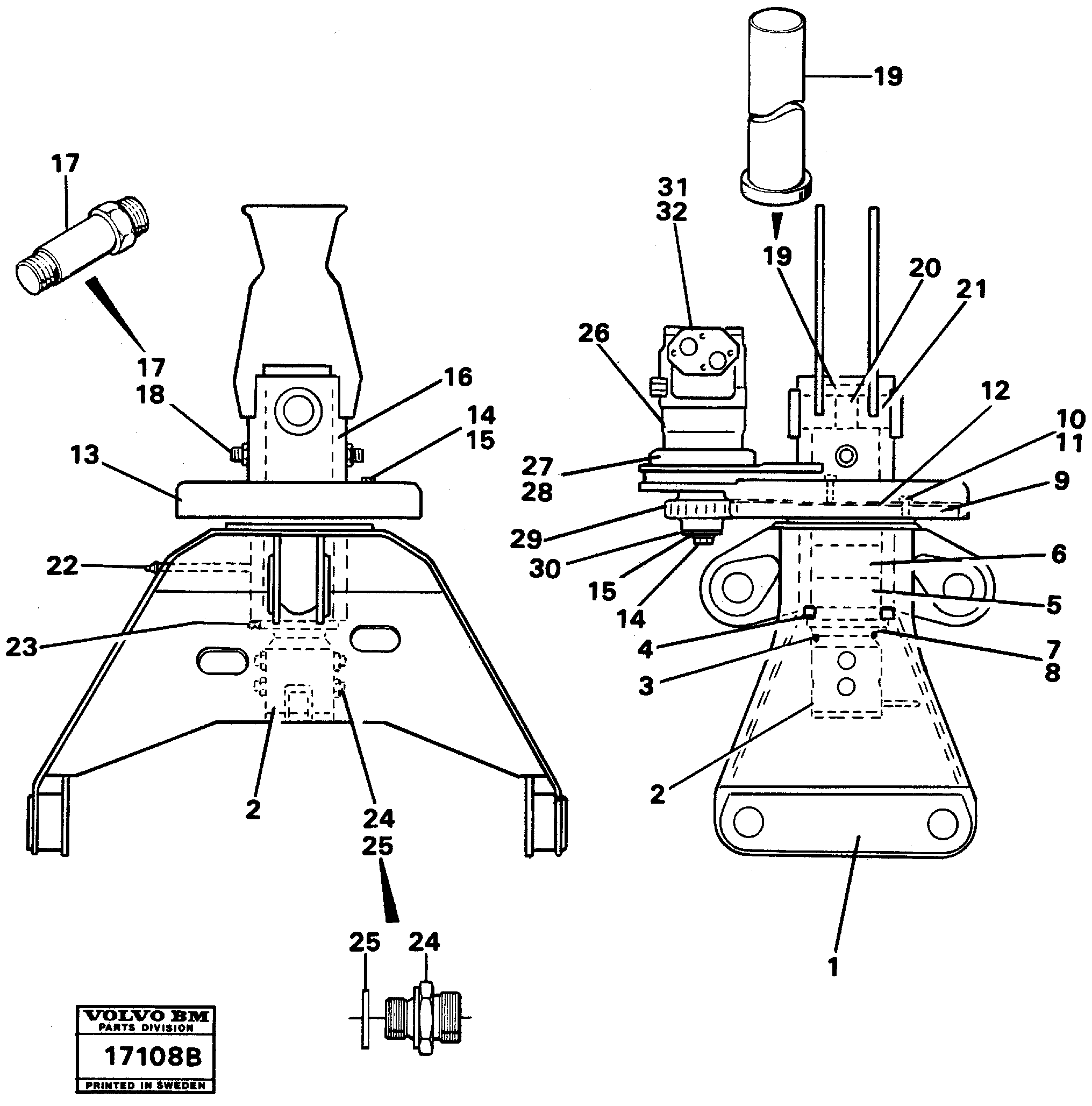 Spacer ring 4806988 VOLVO