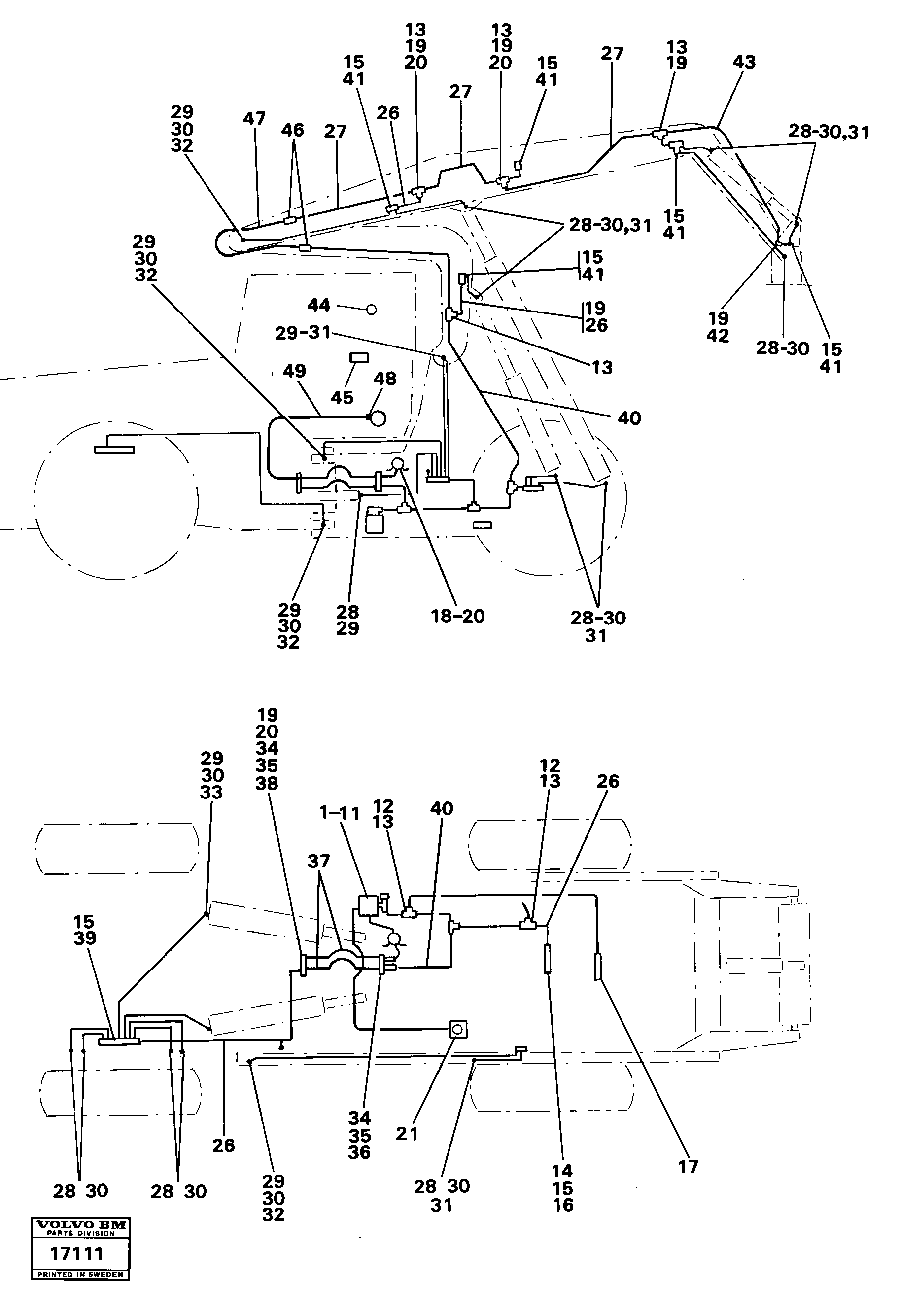 Fuel miser valve VOE945709 VOLVO