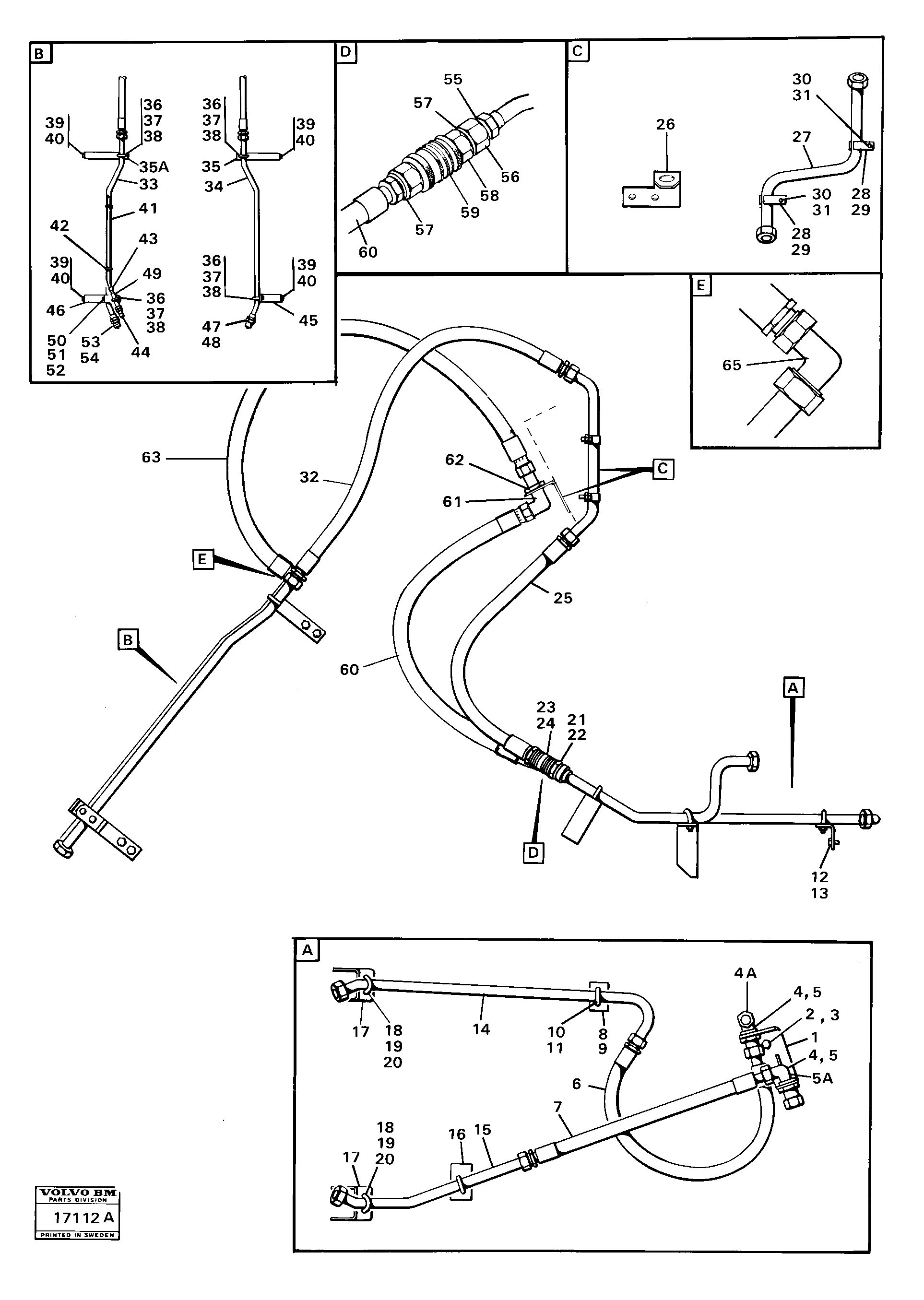 Timing gear casing VOE931905 VOLVO