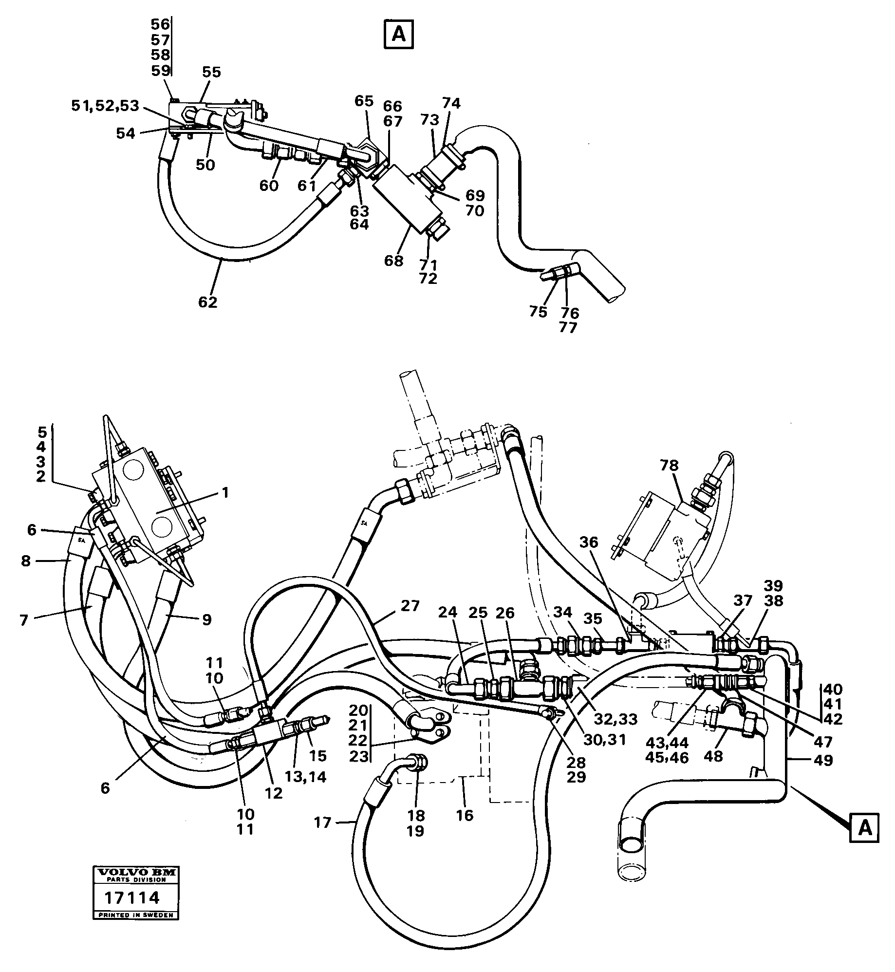 Timing gear casing VOE4939348 VOLVO