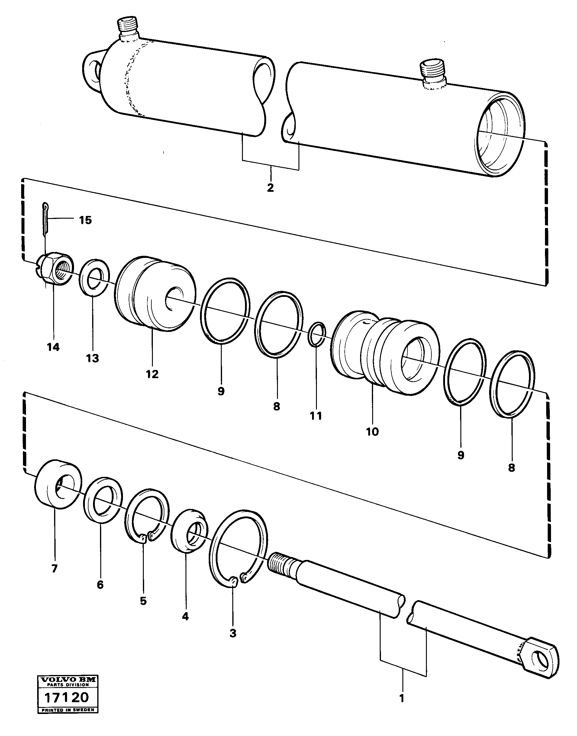 Crankshaft Seal VOE4849240 VOLVO