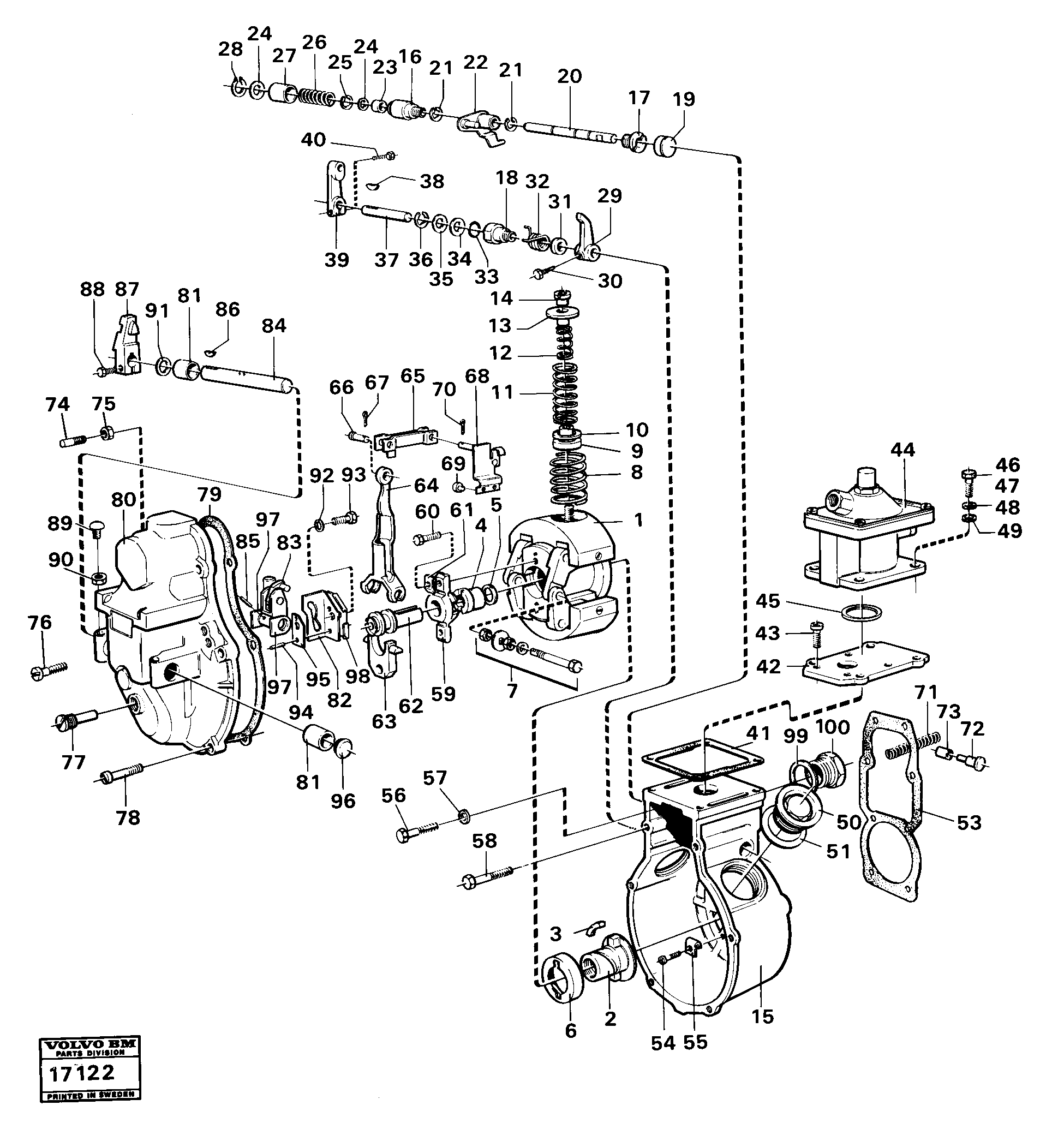 Microswitch VOE244586 VOLVO