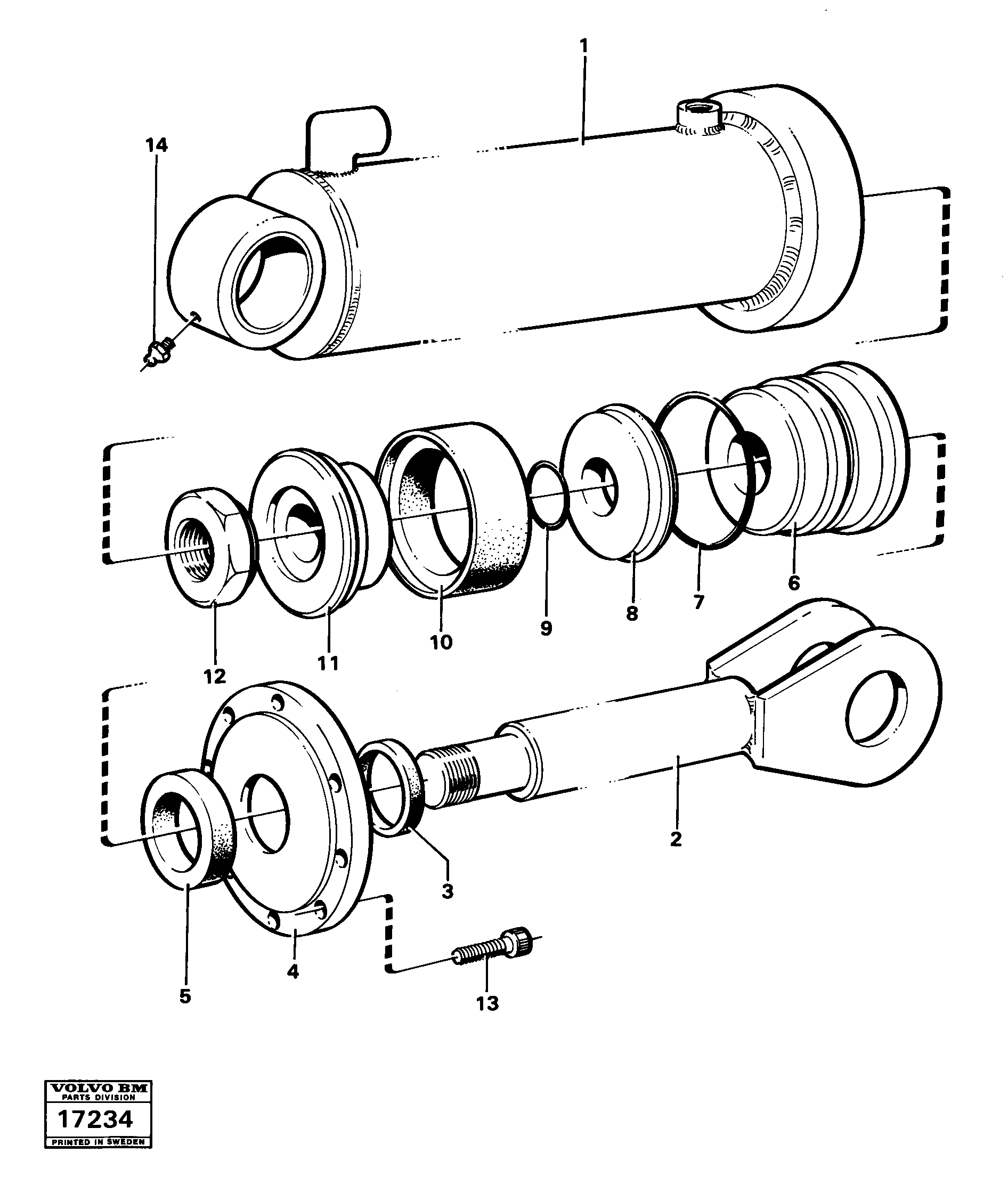 Rubber Plug VOE6212432 VOLVO