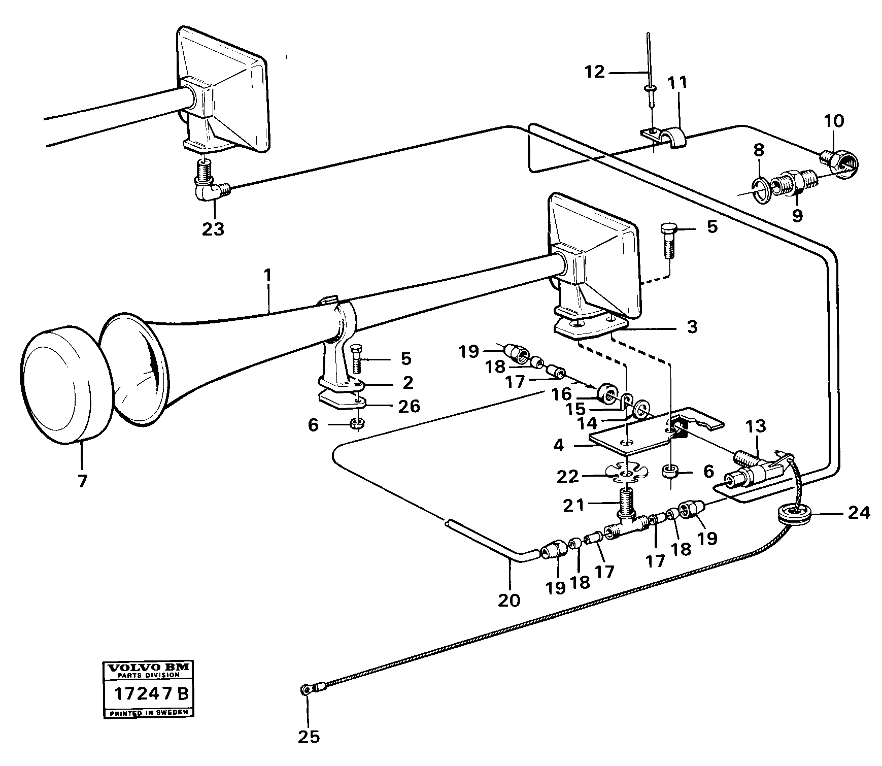 Water pump ger VOE944993 VOLVO