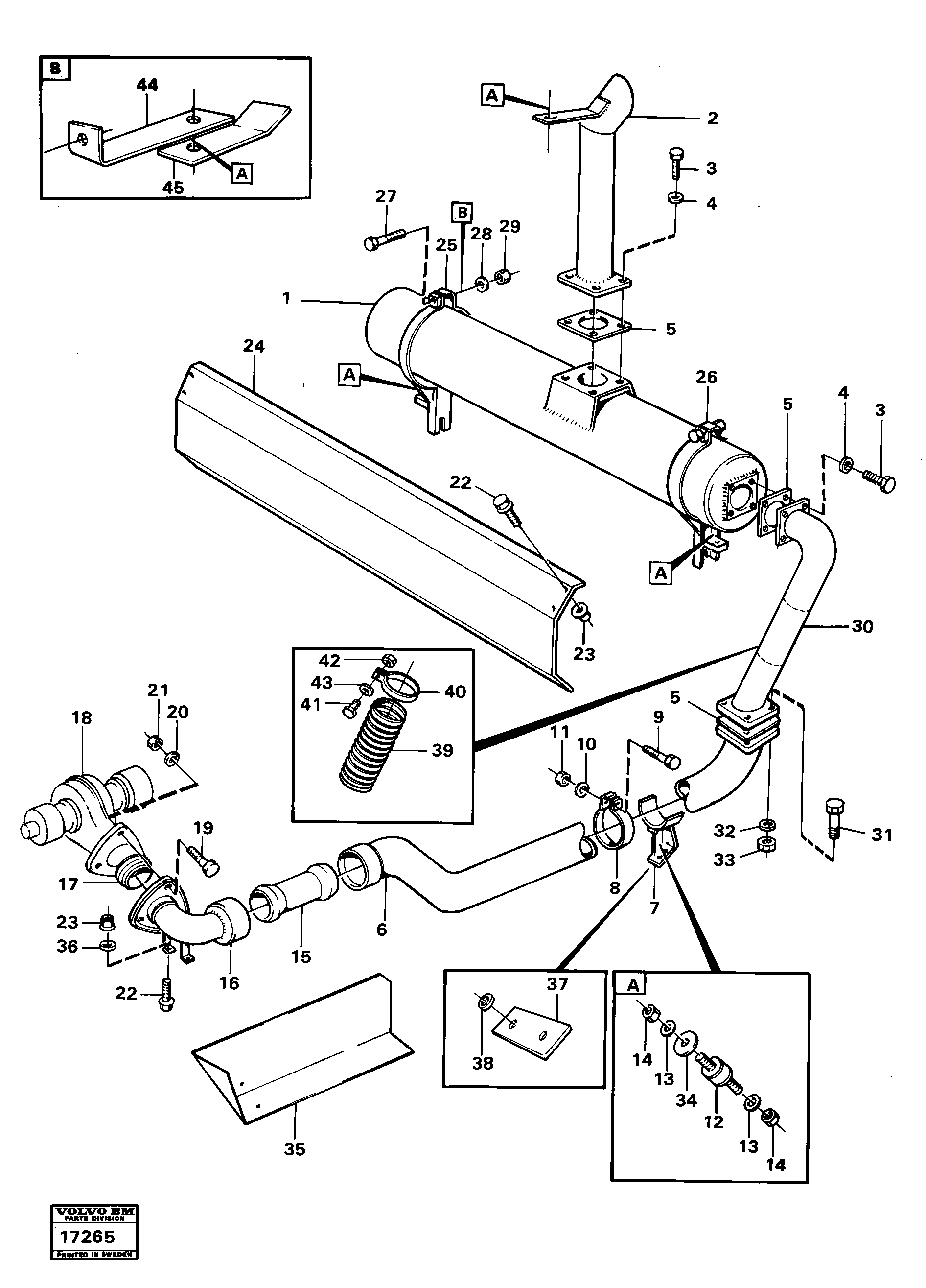 Rec.housing VOE4940465 VOLVO