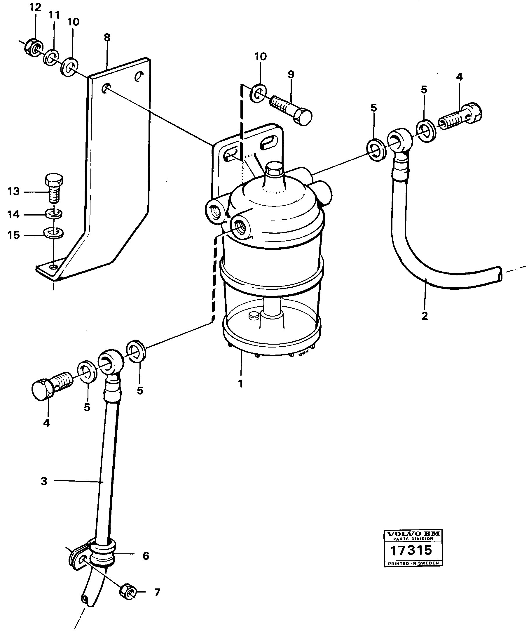 Heating Pipe VOE4939273 VOLVO
