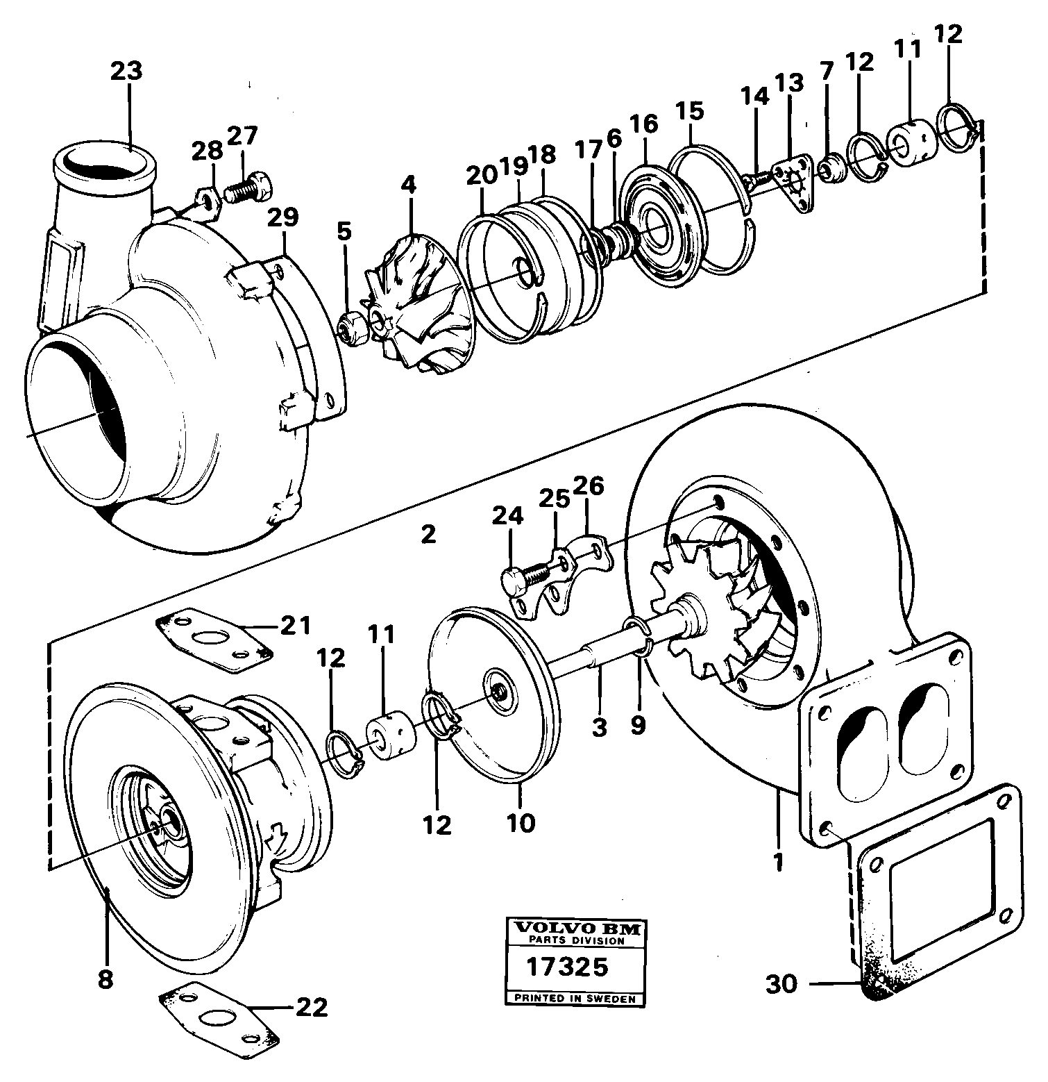 Valve Shell VOE411790 VOLVO