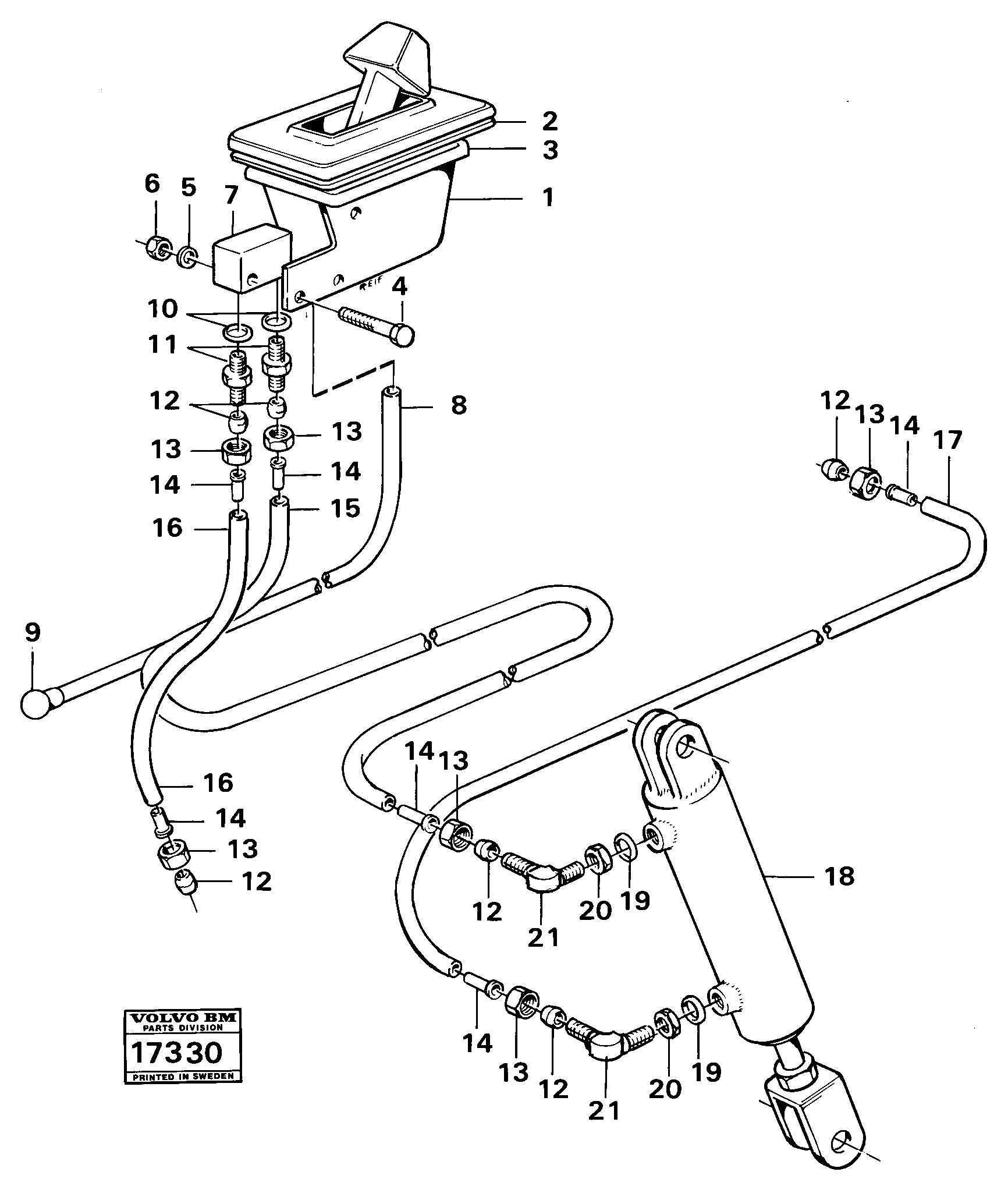 Water Pump Gear VOE1526537 VOLVO