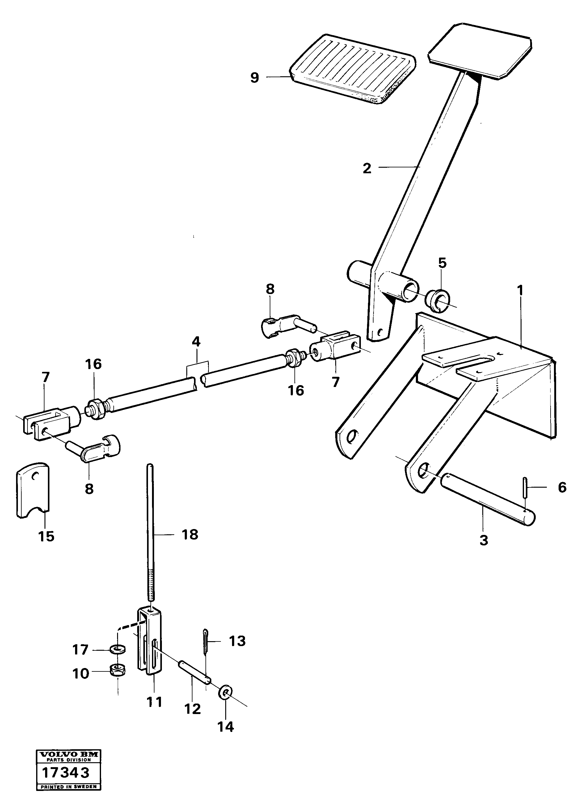 Inner Link VOE930808 VOLVO