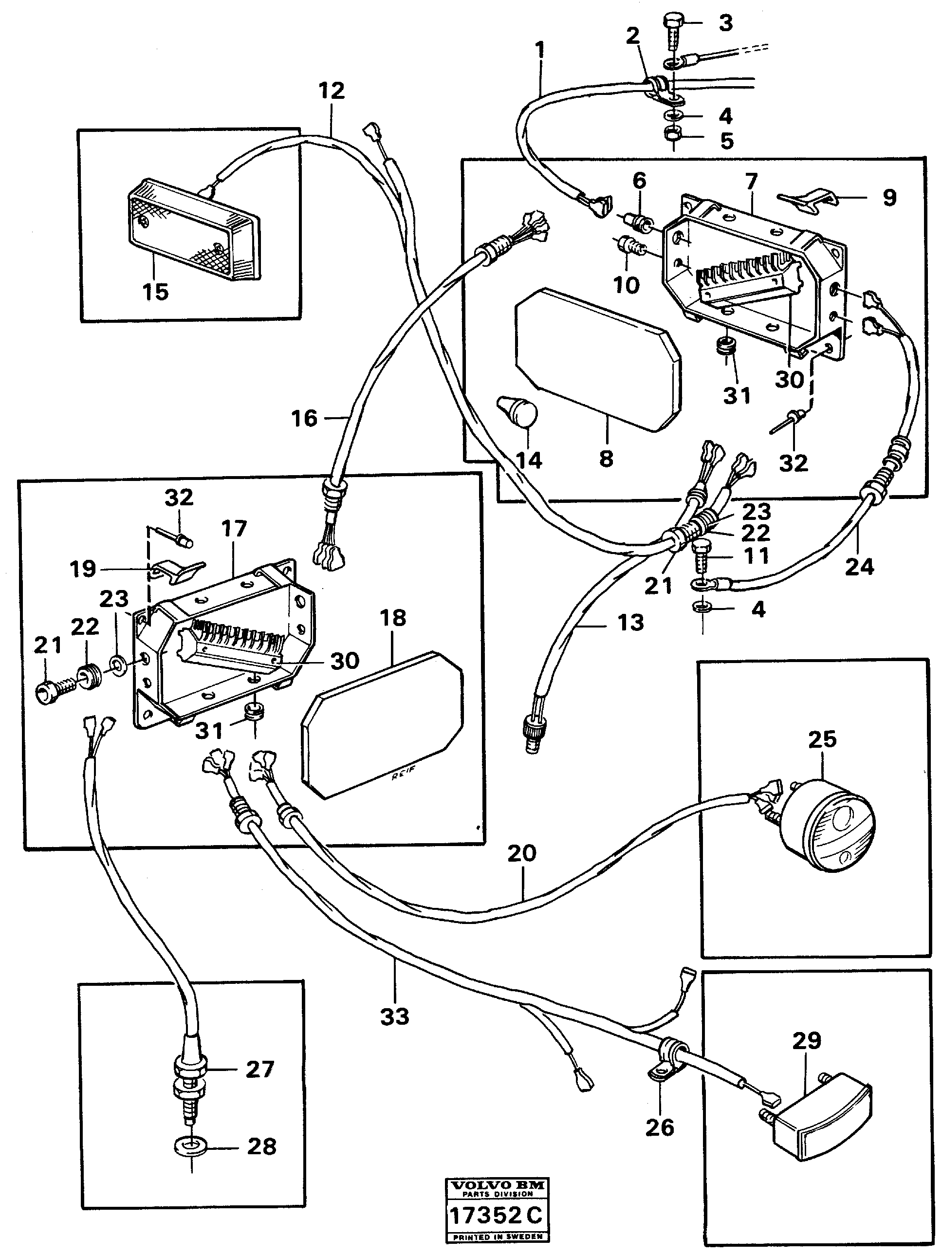 Rubber cushion VOE11061470 VOLVO