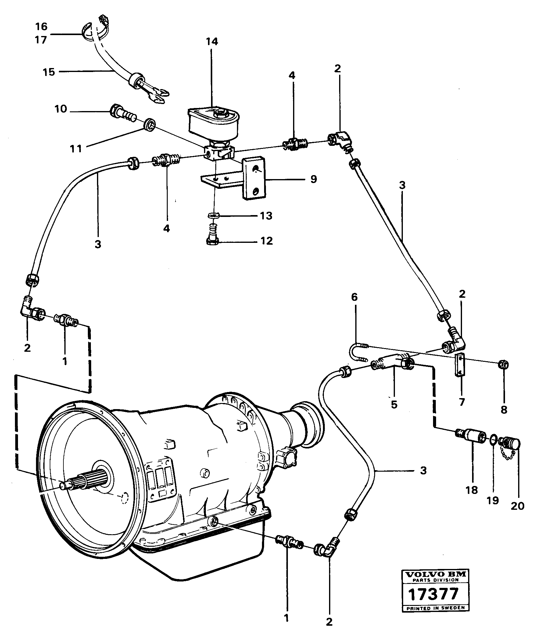 Clutch VOE4863731 VOLVO