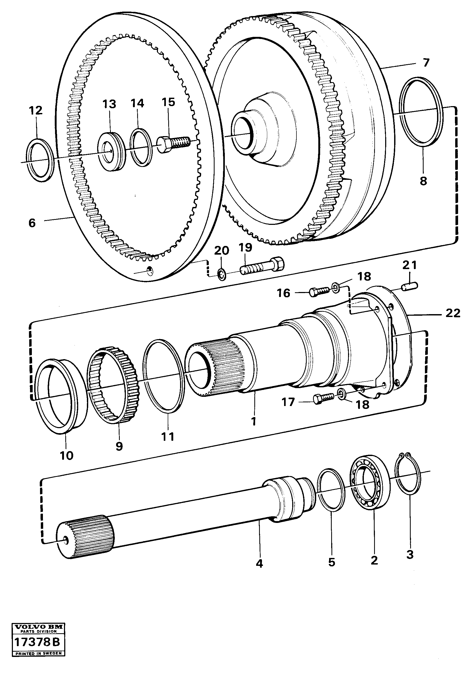 Valve Shell VOE6212713 VOLVO
