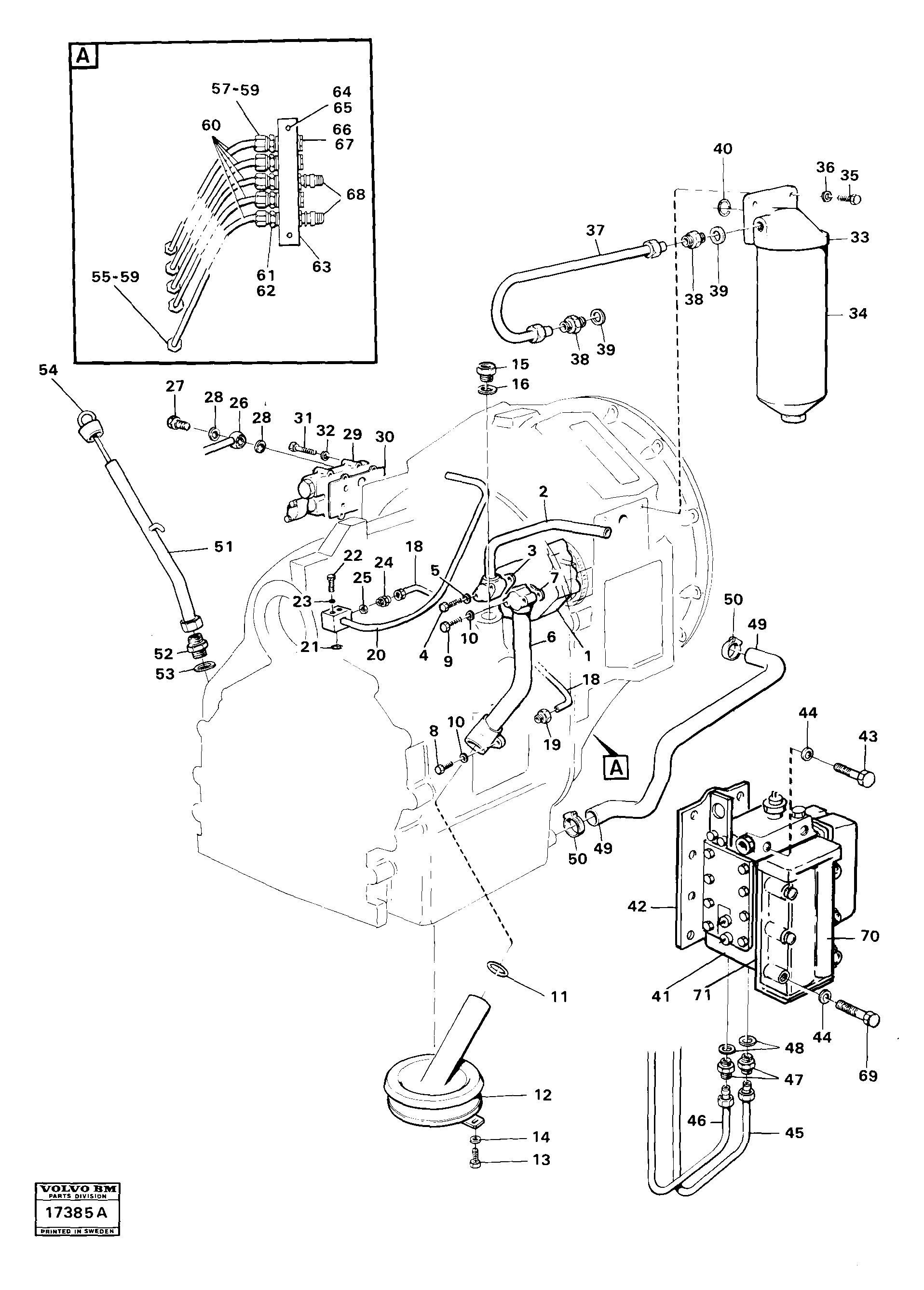 Fuel miser valve VOE4871205 VOLVO
