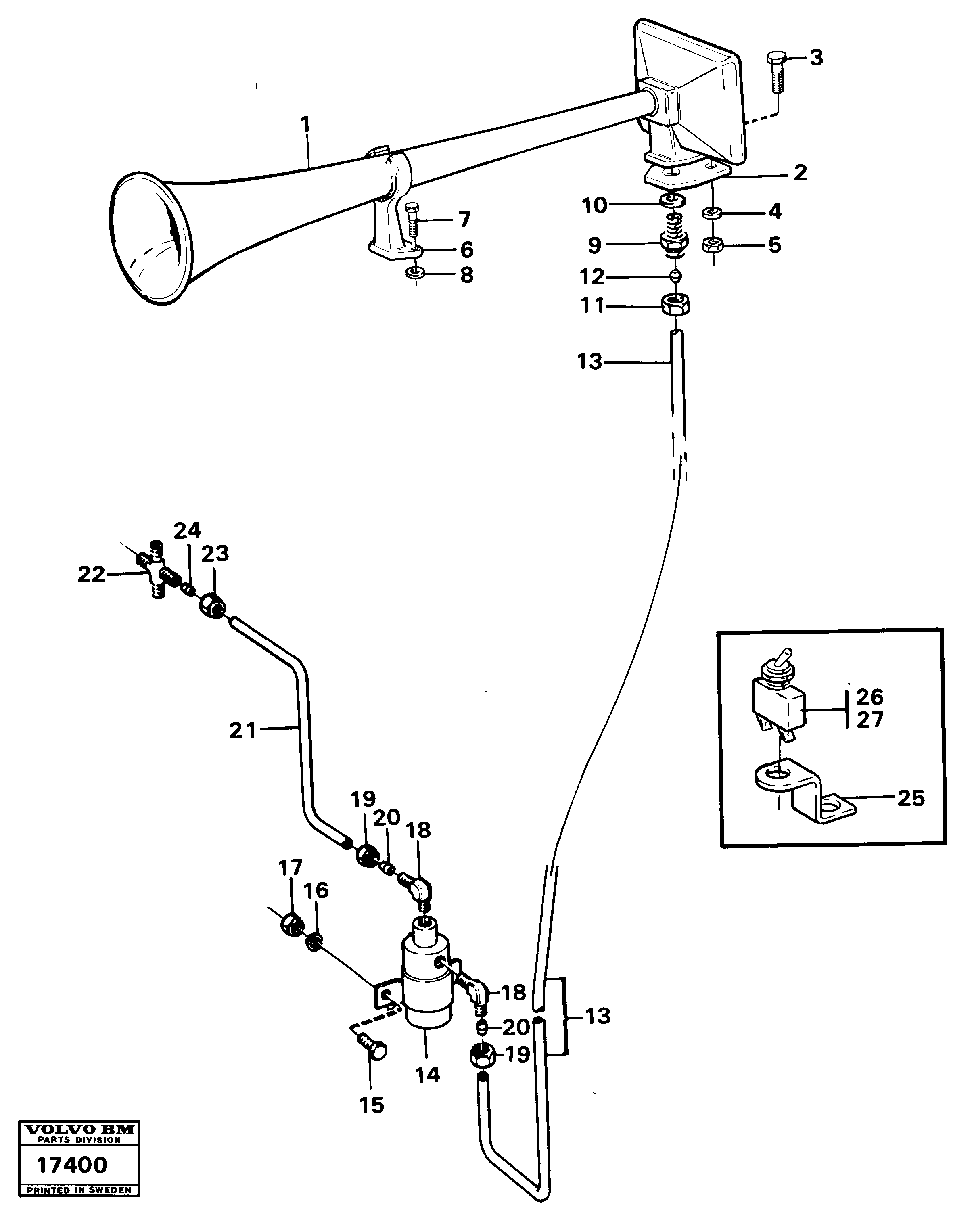 Valve Assembly, Stop VOE964034 VOLVO