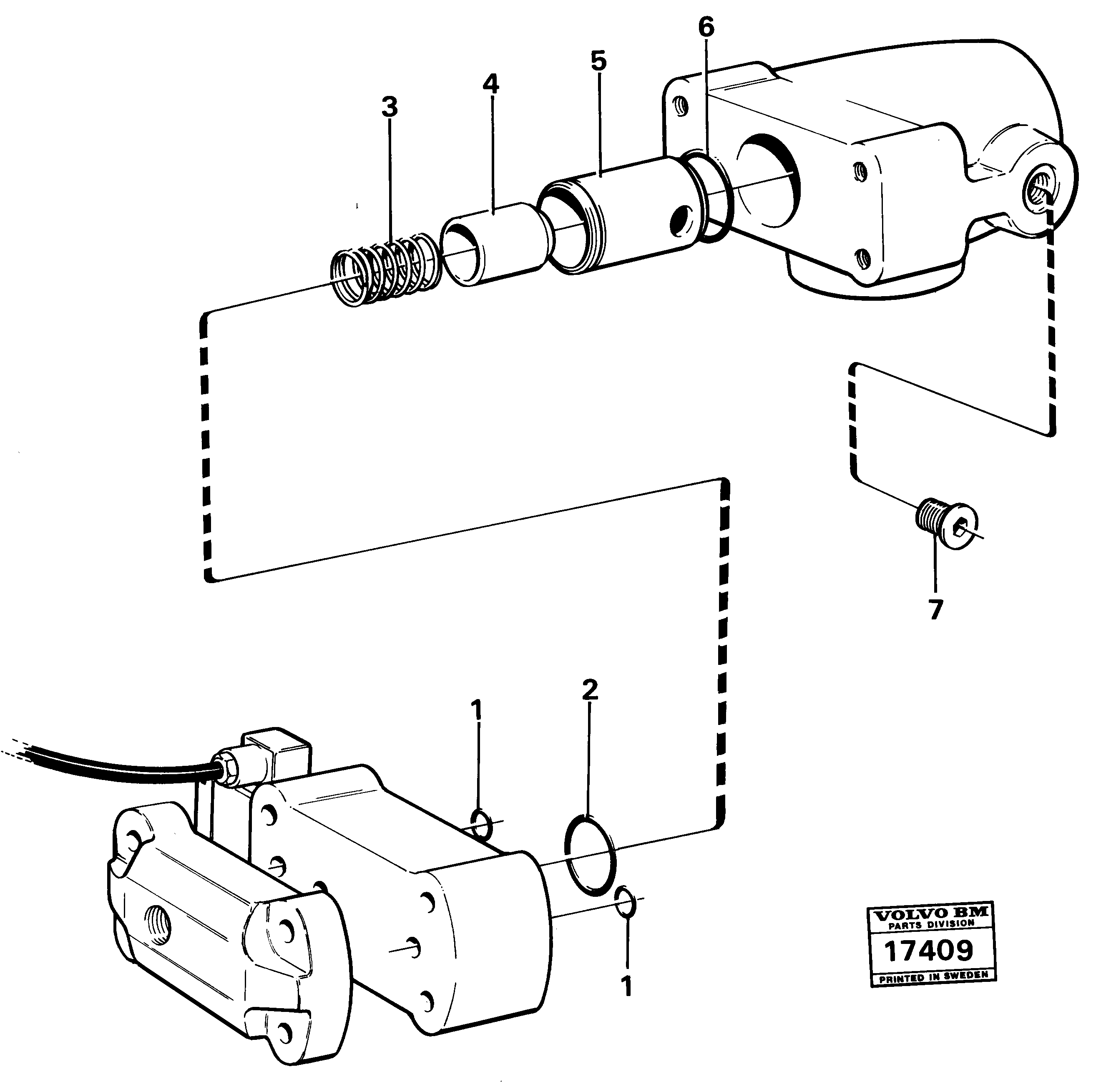 Valve VOE4881111 VOLVO