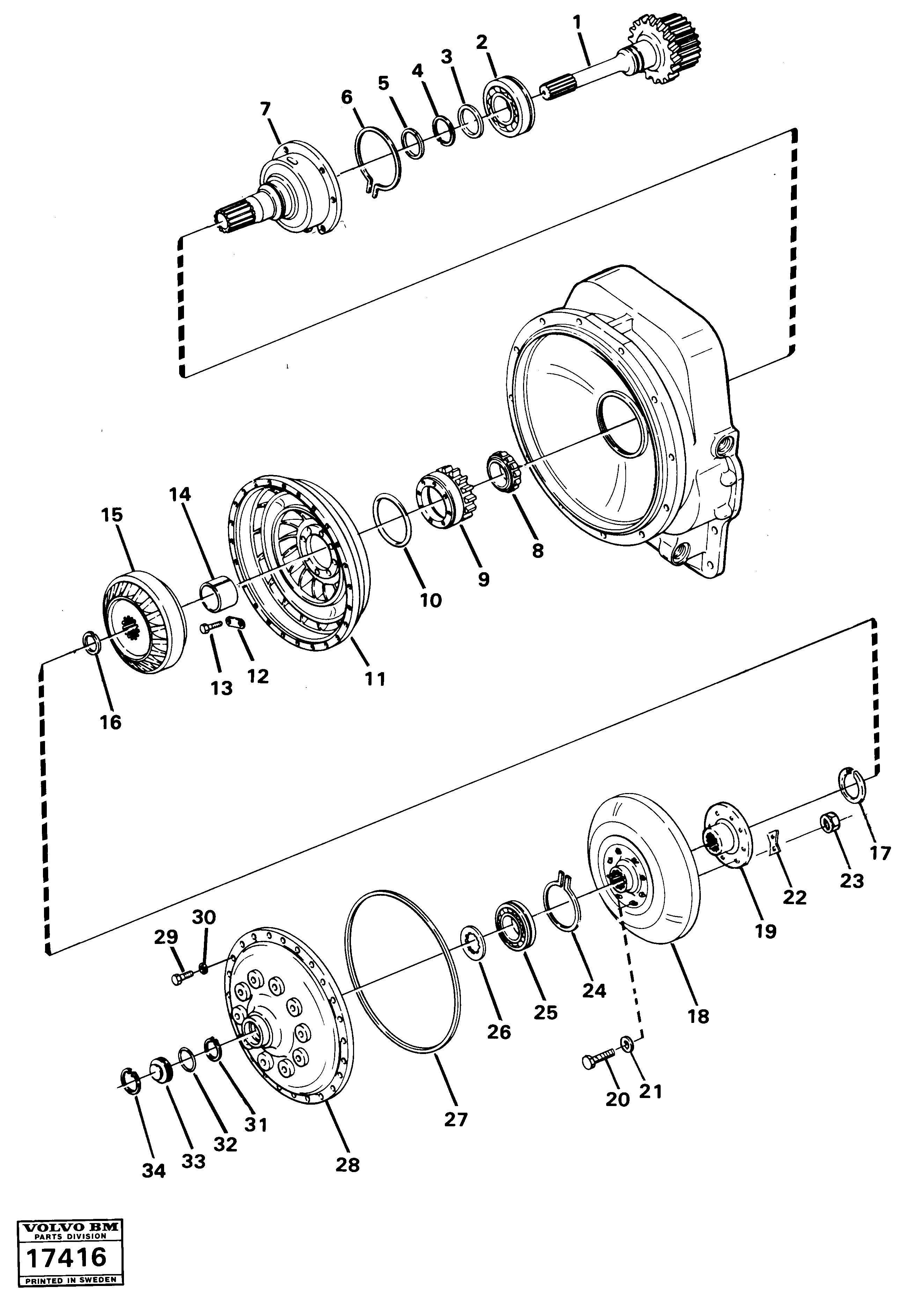 Pin VOE11993018 VOLVO