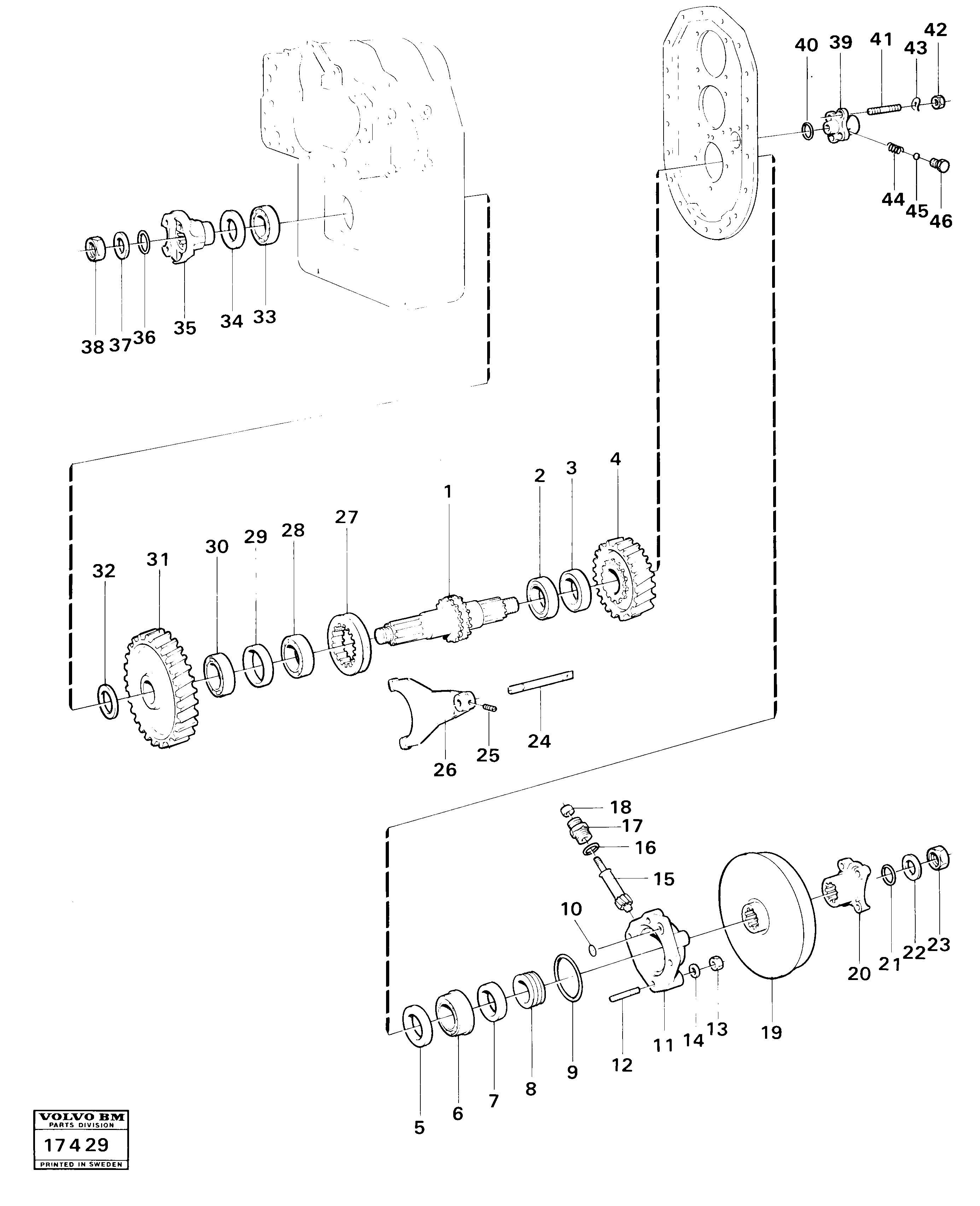 Gear VOE237104 VOLVO