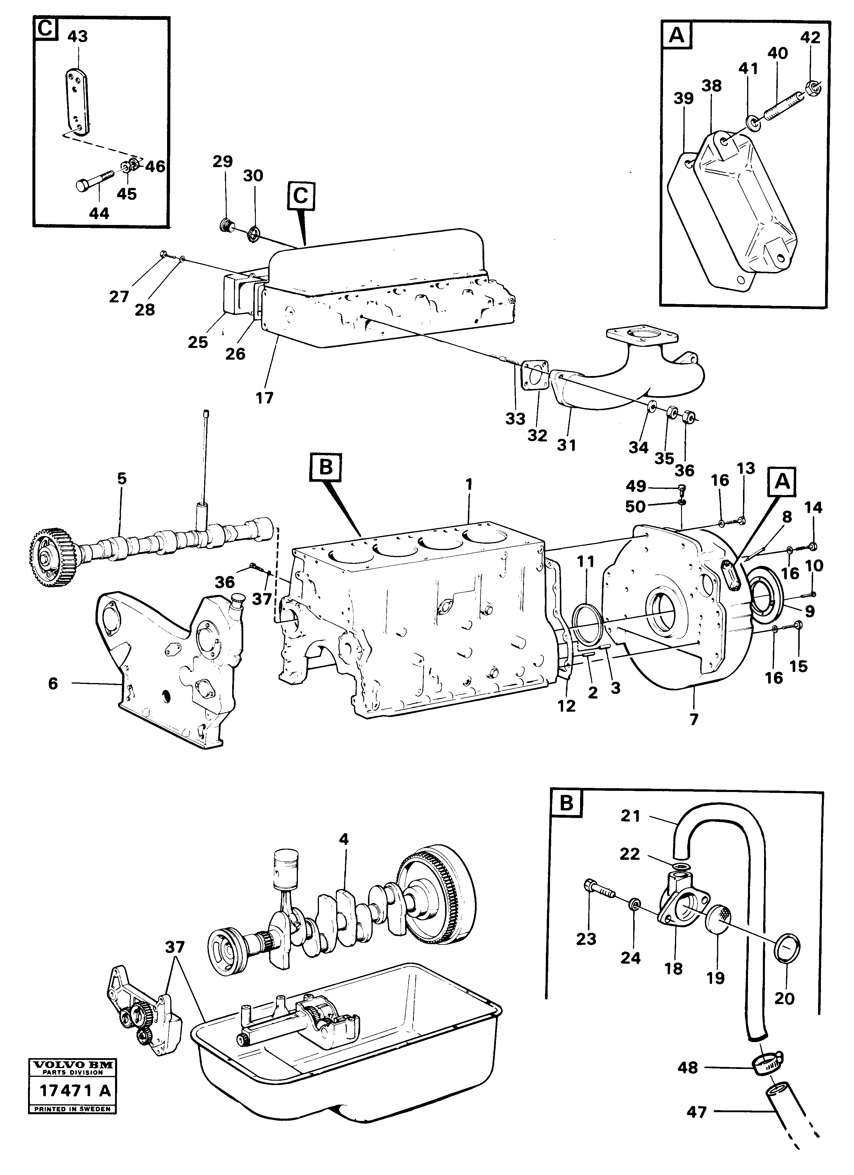 Steering wheel VOE11990091 VOLVO