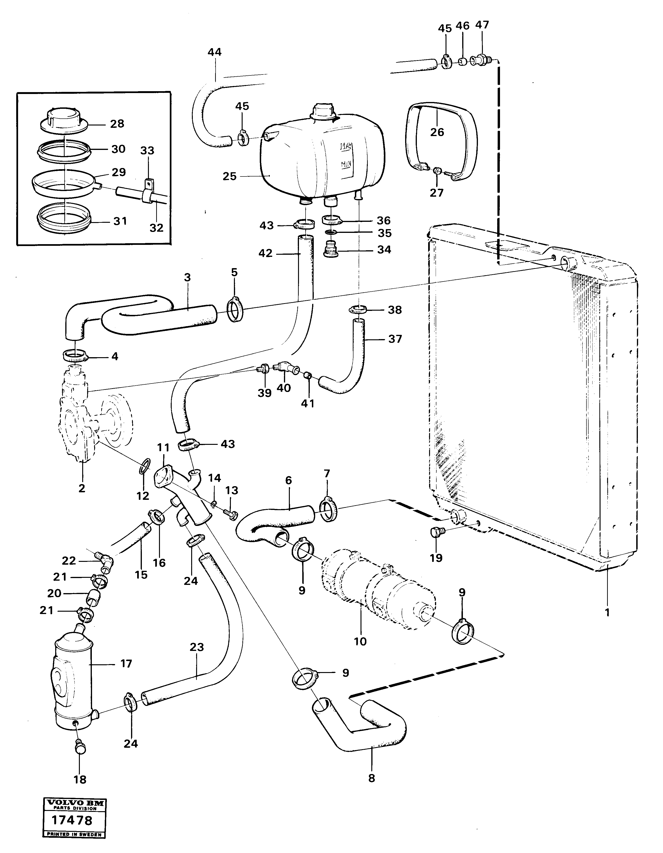 Spltr Housing VOE4775305 VOLVO
