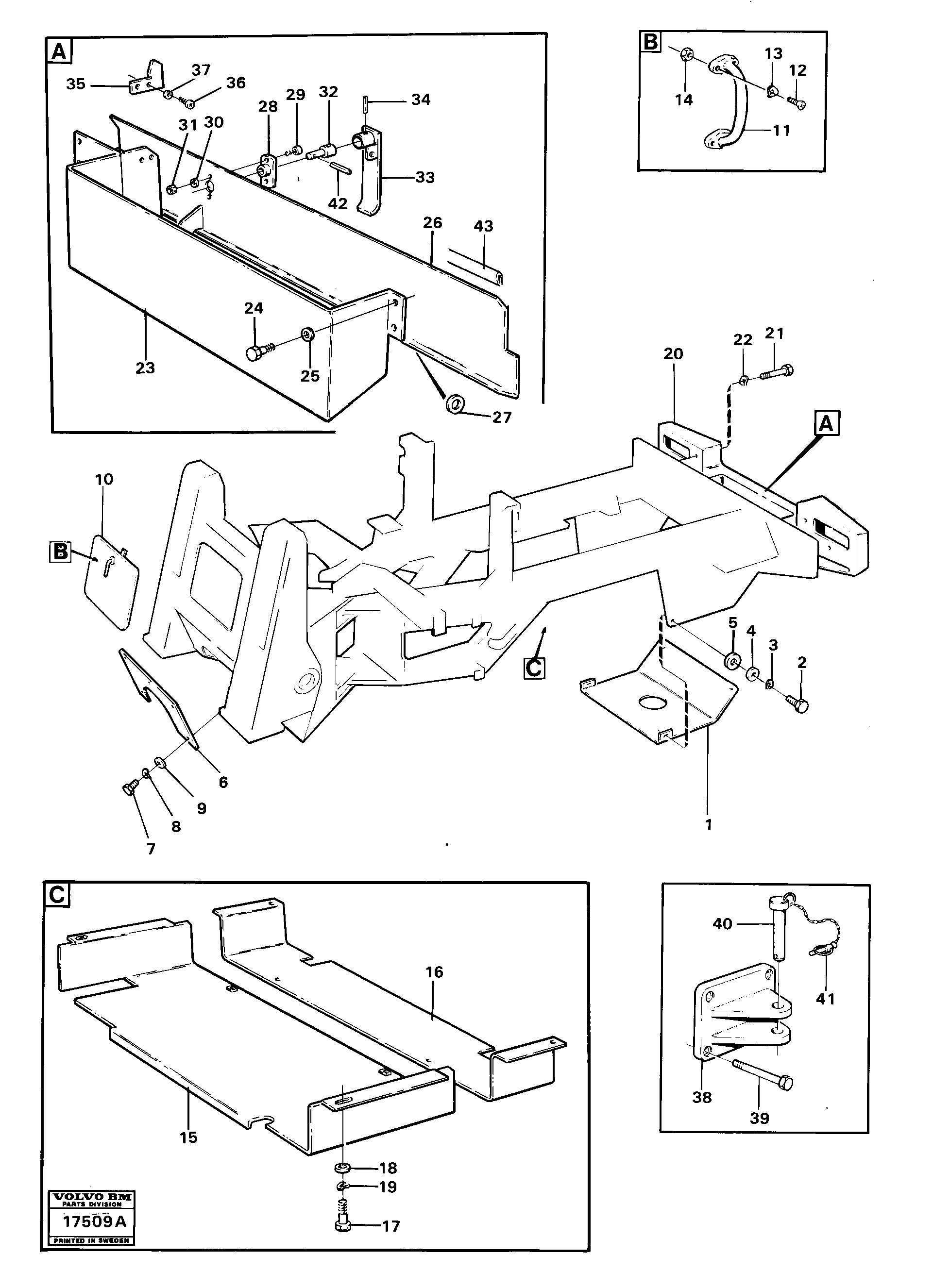 Cover Plate VOE4939971 VOLVO