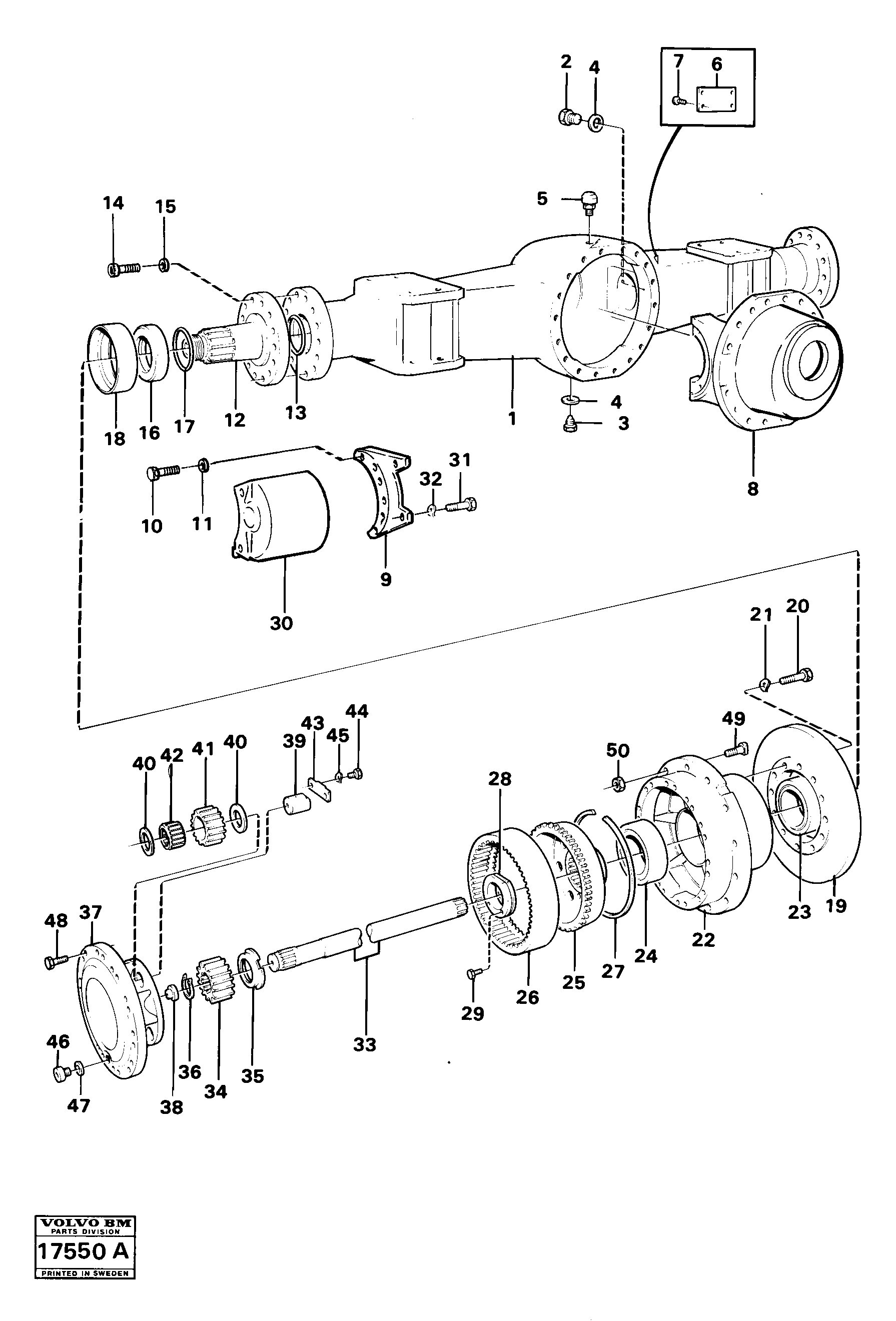 For upper engine part VOE4870146 VOLVO