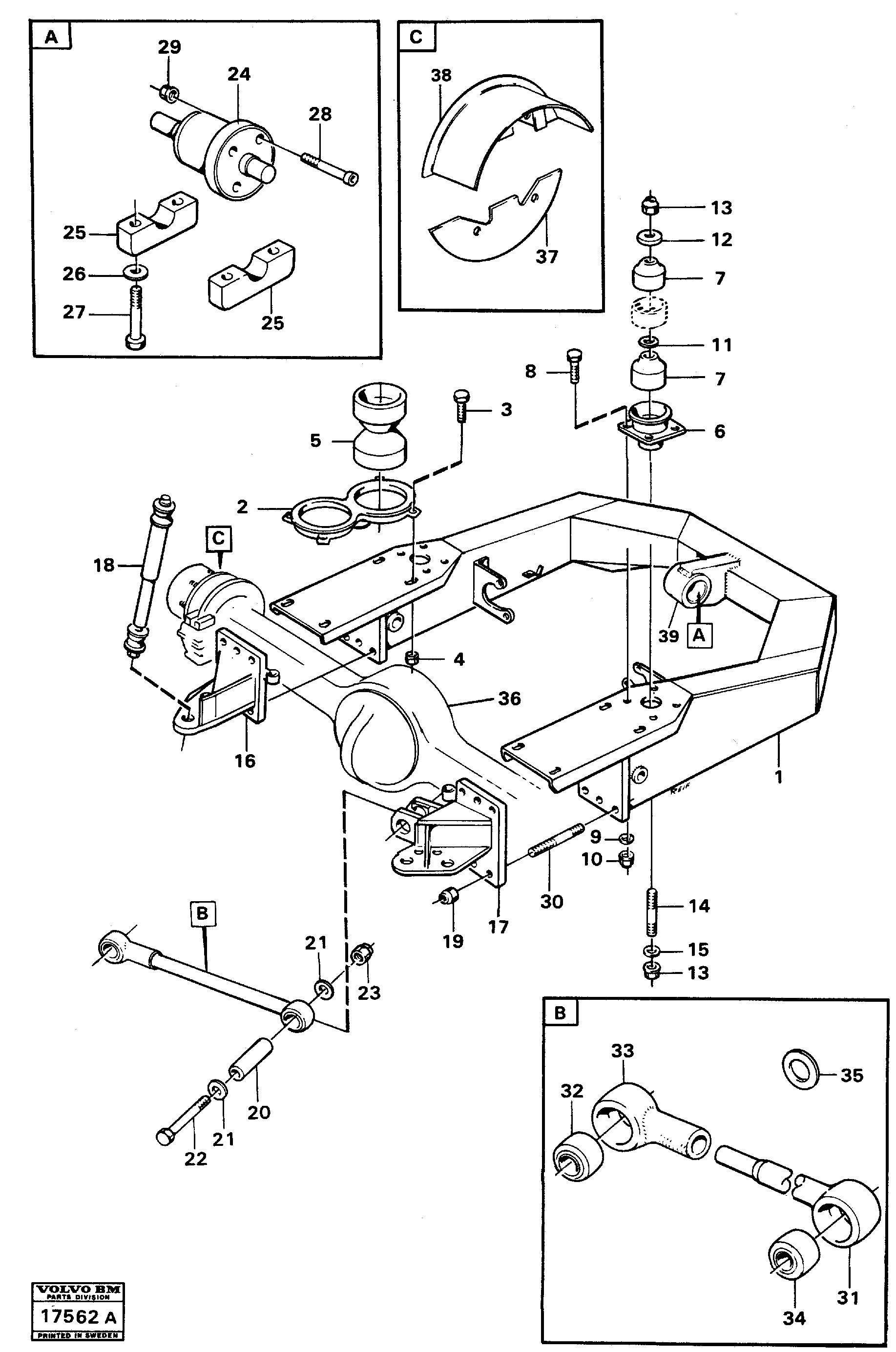 Starter Motor VOE4941922 VOLVO