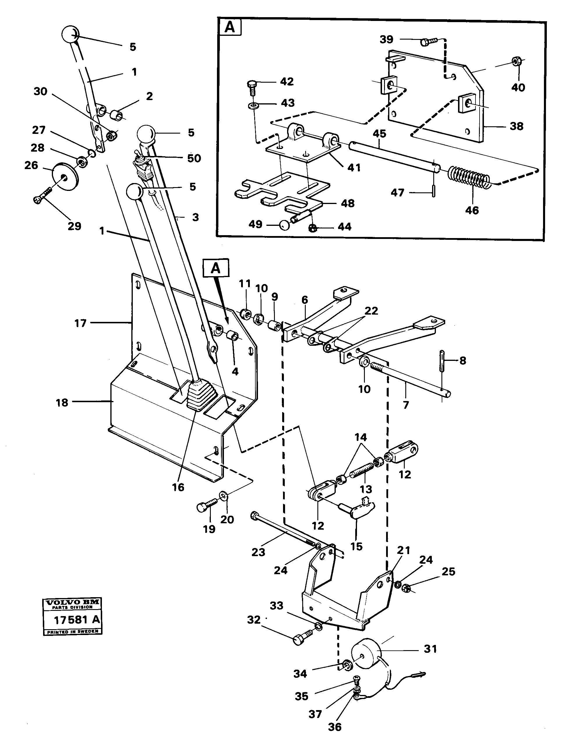 Cover Plate VOE4947615 VOLVO