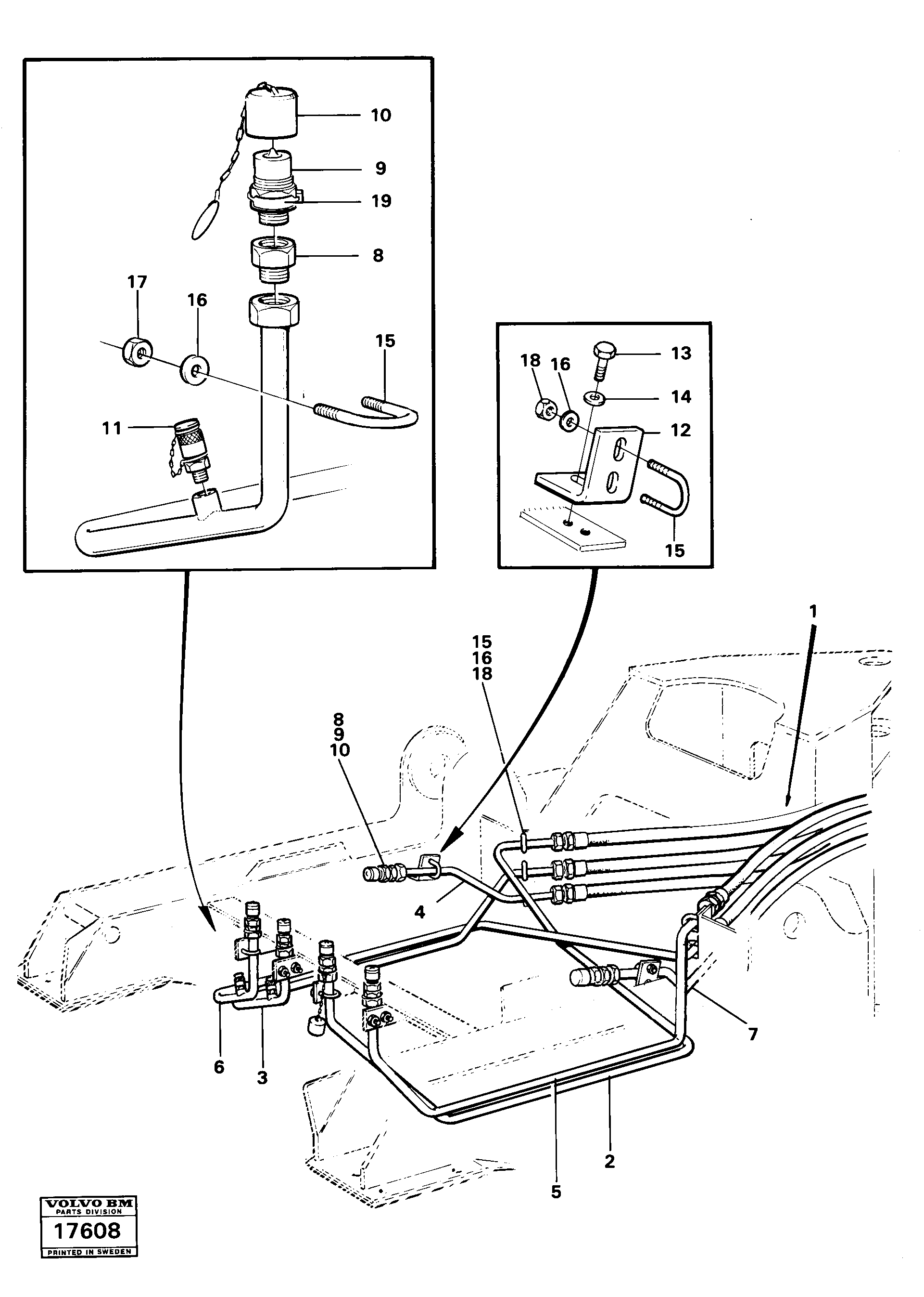 Pipe VOE4939869 VOLVO