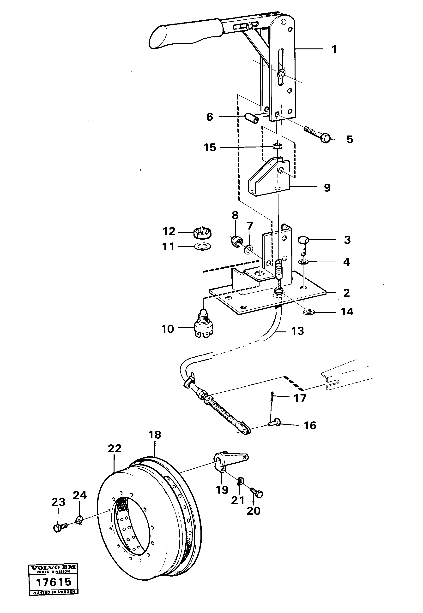 Water Heater VOE4954073 VOLVO