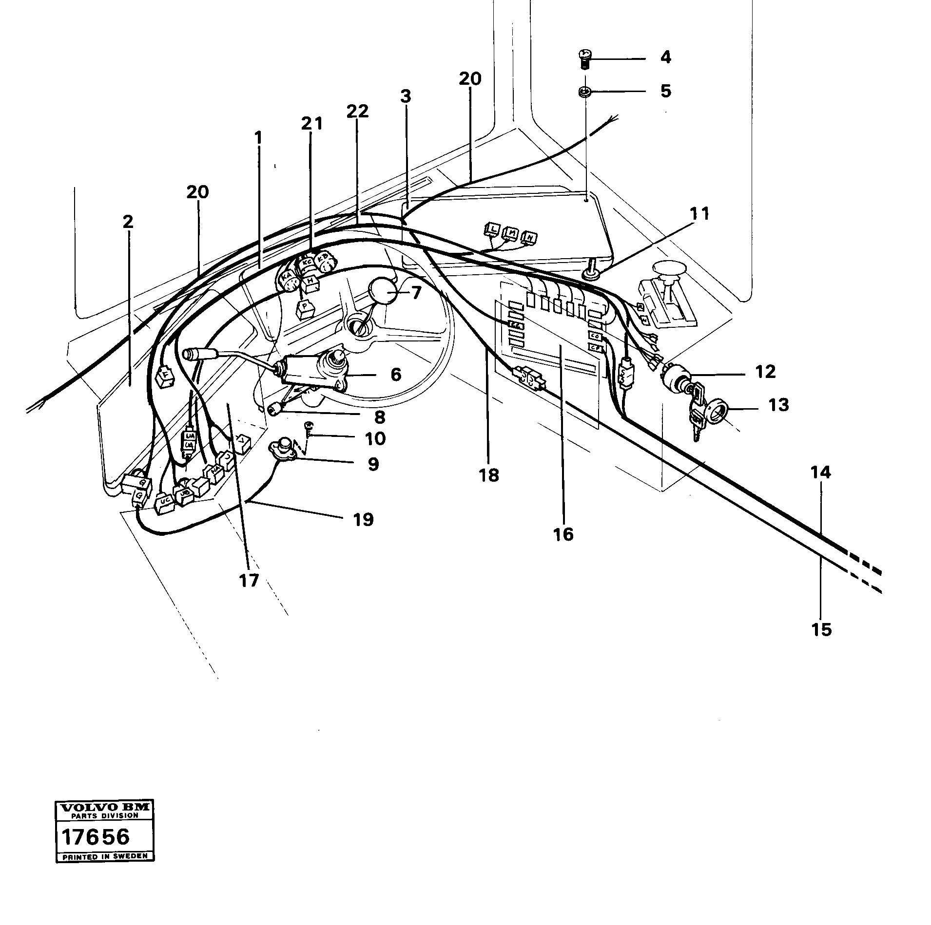 Rubber cushion VOE11061563 VOLVO