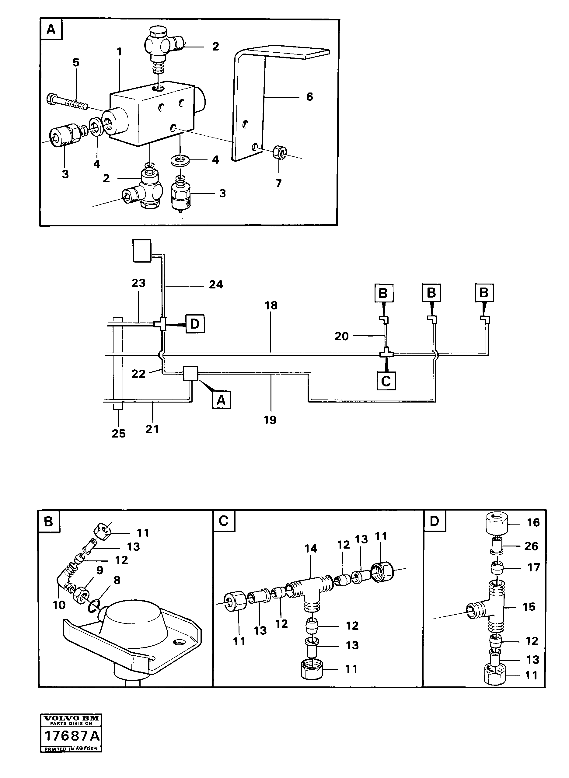 Valve Assembly, Stop VOE326590 VOLVO
