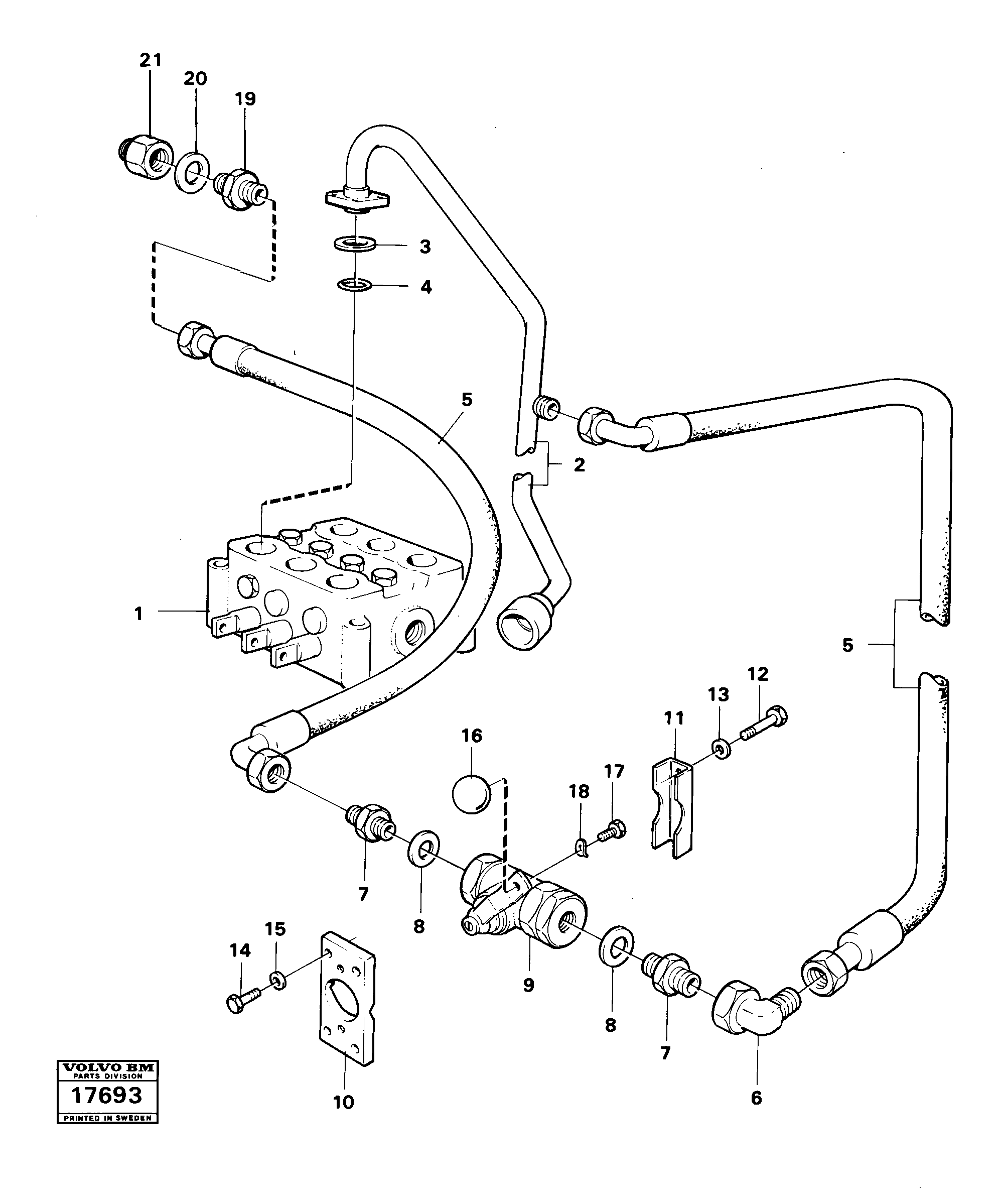 Press. lim. valve VOE4948451 VOLVO