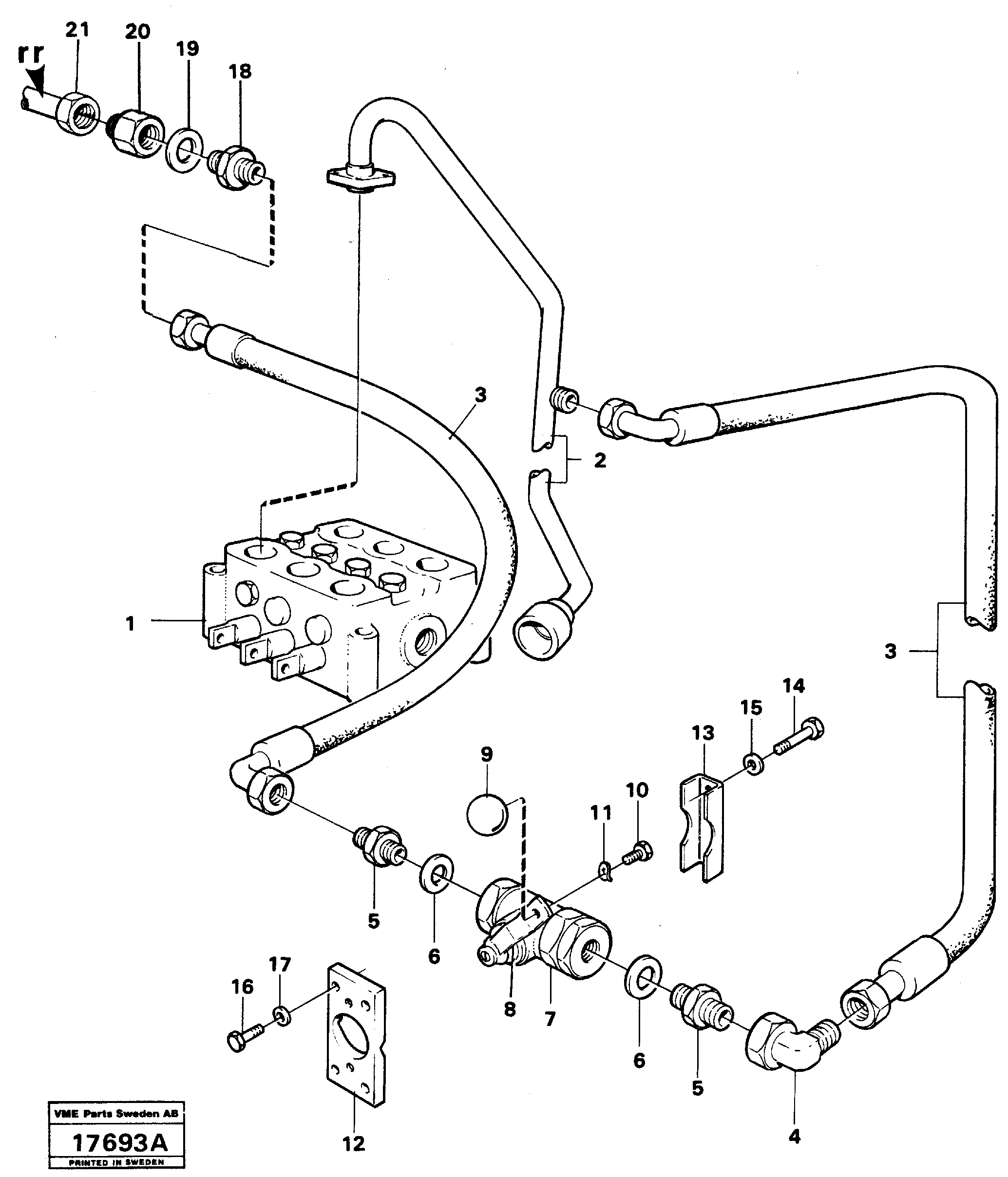 Microswitch VOE4929221 VOLVO