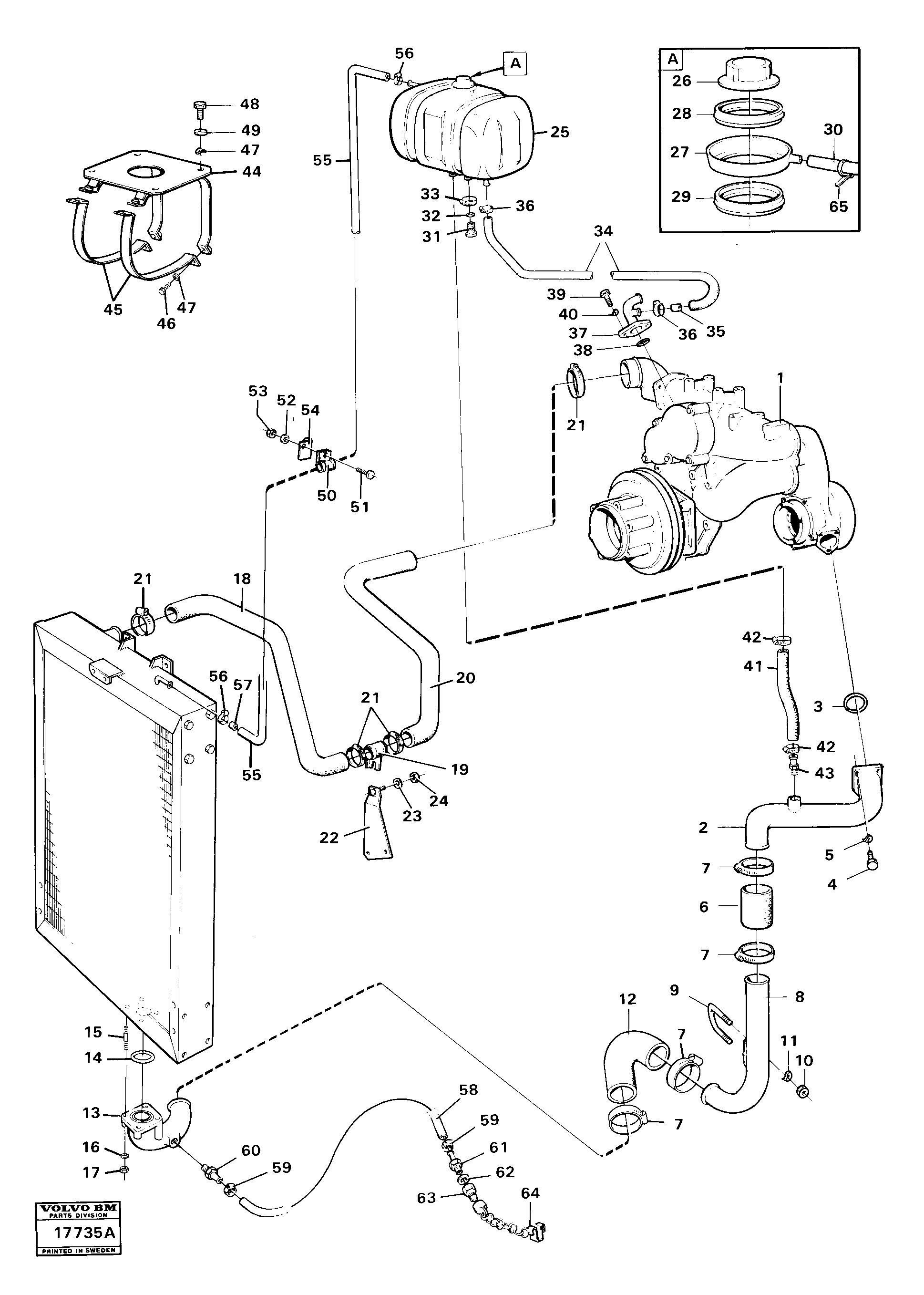 Fuel miser valve VOE4777133 VOLVO